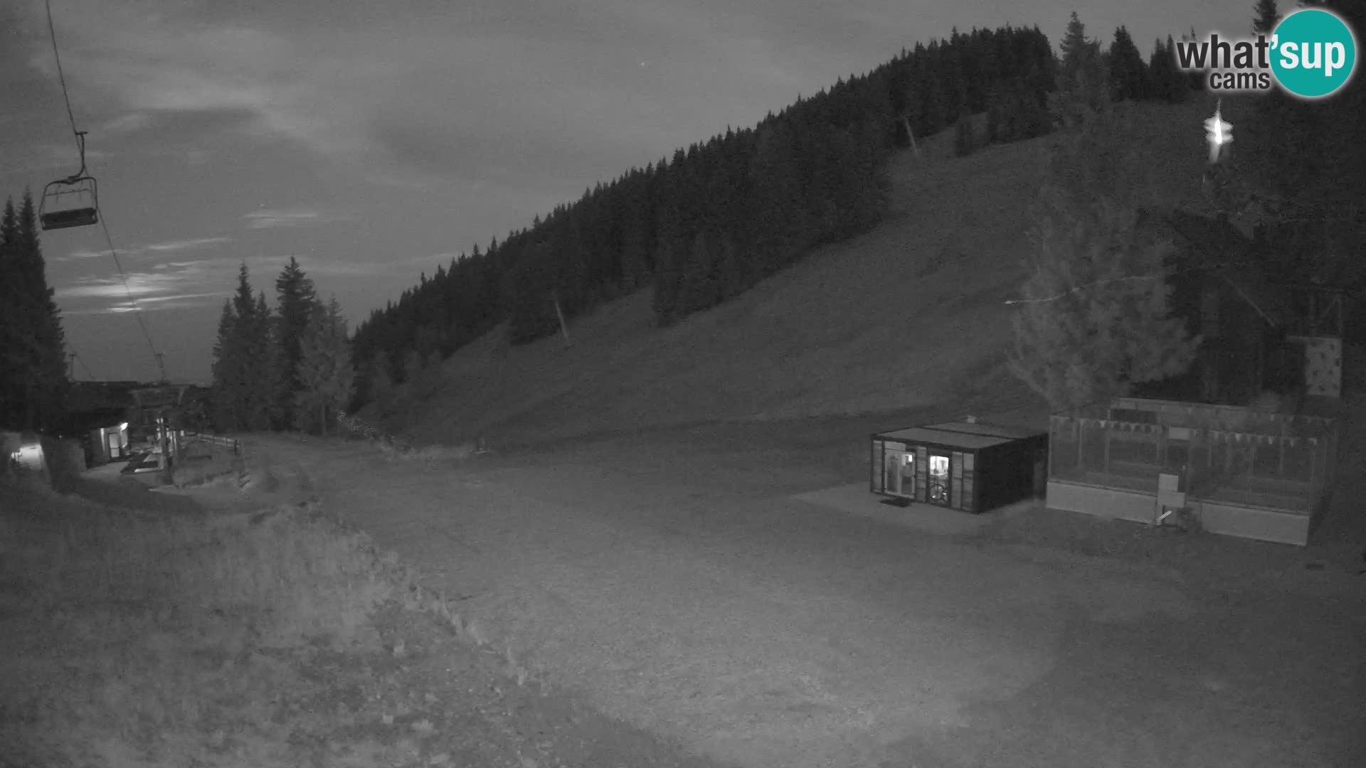 GOLTE Ski resort live webcam – view to Medvedjak – Slovenia