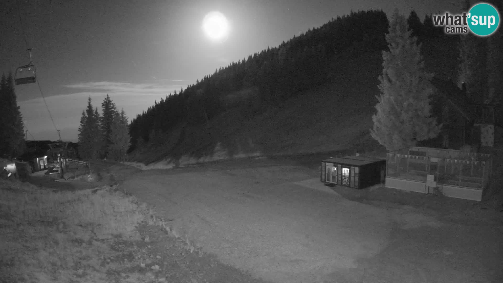 GOLTE Ski resort live webcam – view to Medvedjak – Slovenia