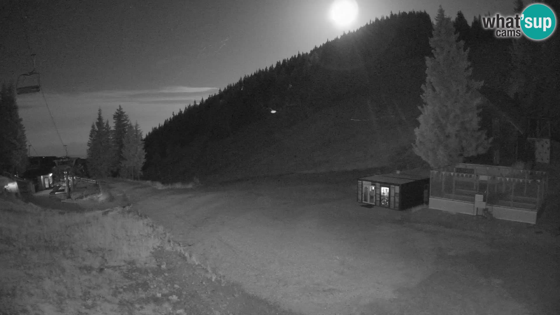 GOLTE Ski resort live webcam – view to Medvedjak – Slovenia