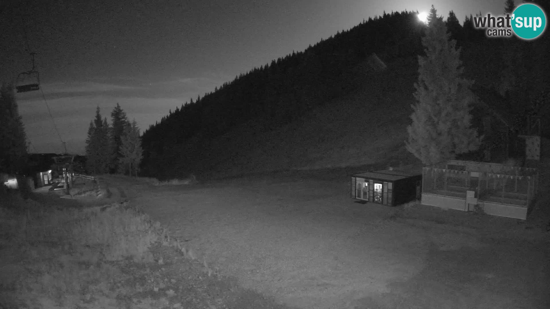 GOLTE Ski resort live webcam – view to Medvedjak – Slovenia