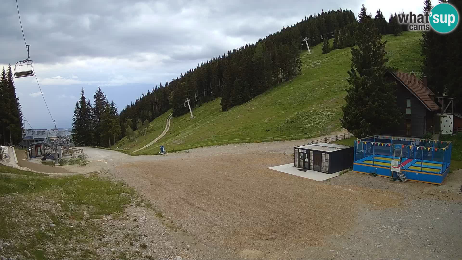 GOLTE Skigebiet webcam – Schöne Aussicht auf Medvedjak – Slowenien