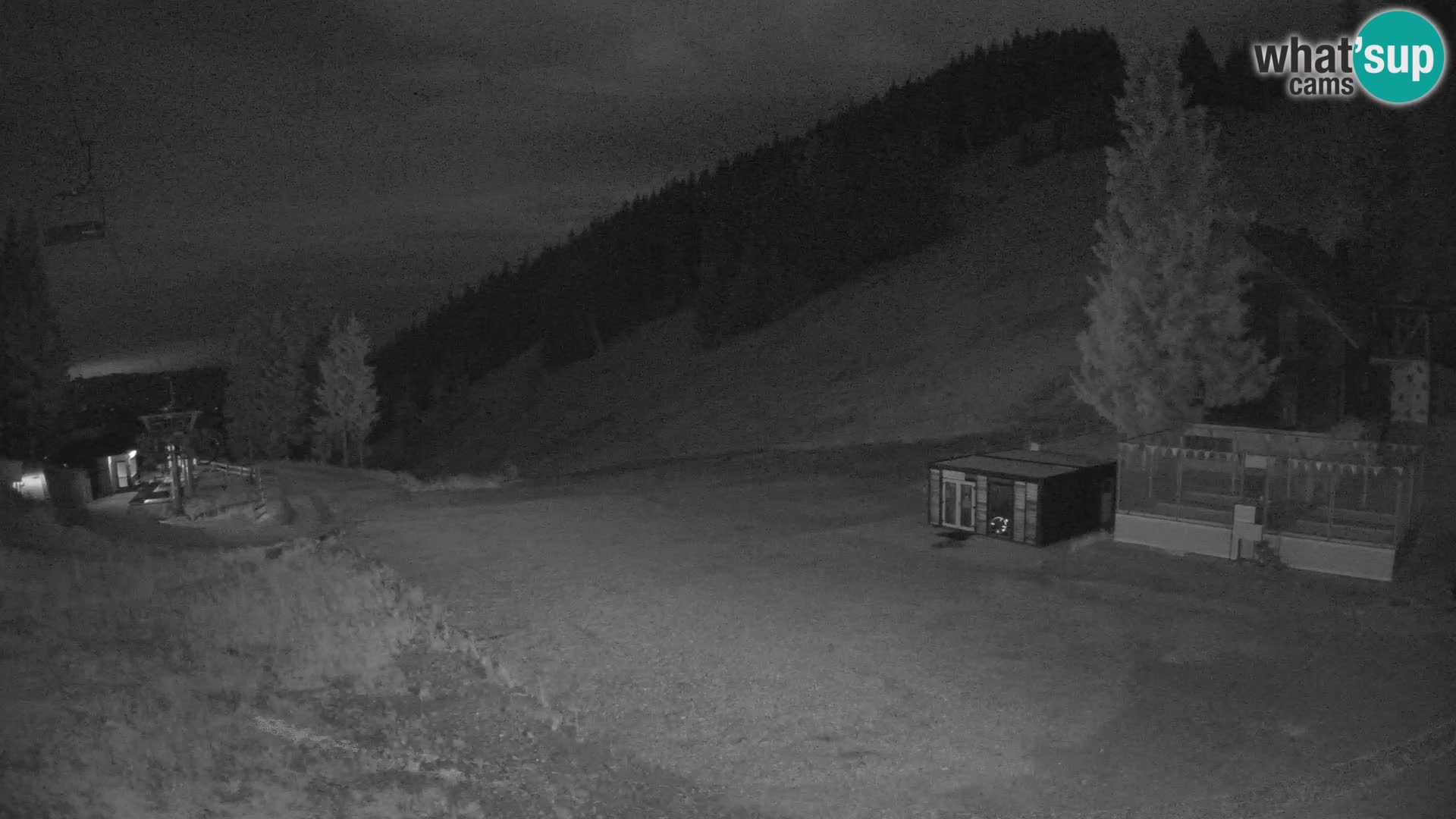Cámara web en vivo de la estación de esquí GOLTE – vista a Medvedjak – Eslovenia