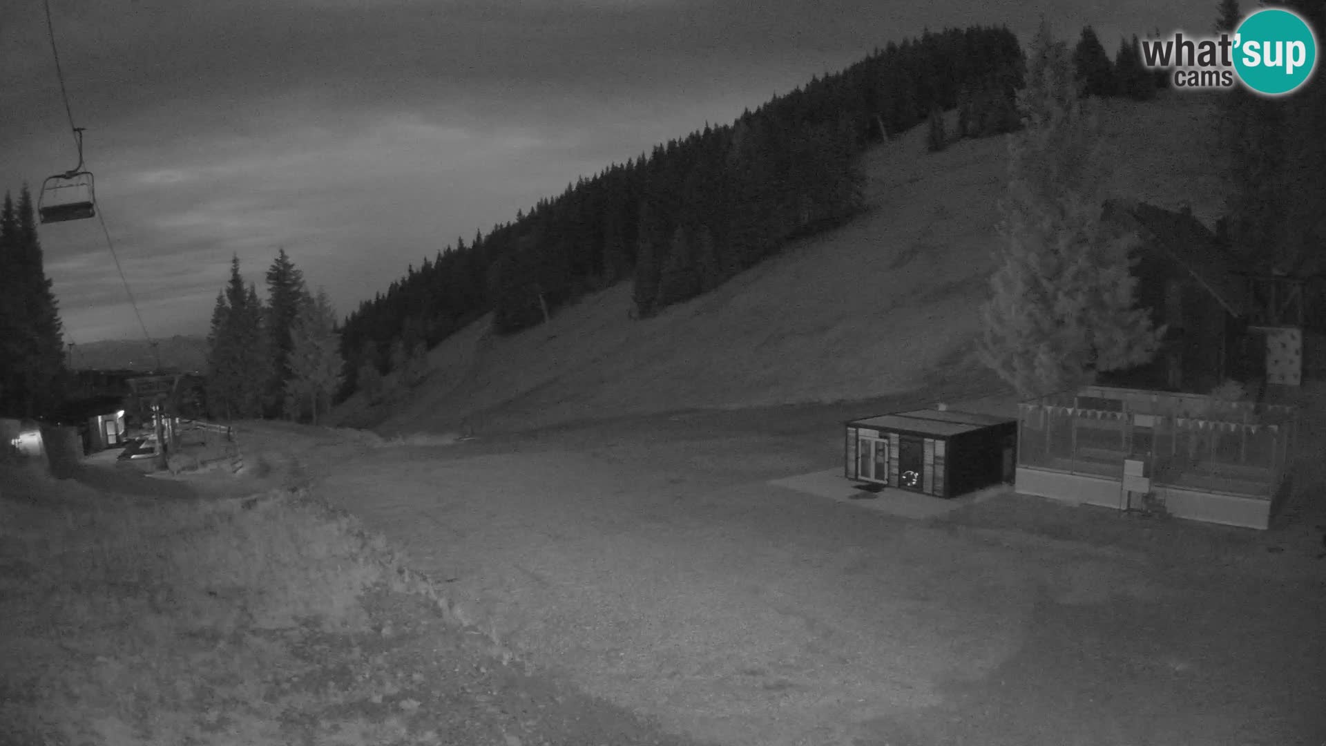 Cámara web en vivo de la estación de esquí GOLTE – vista a Medvedjak – Eslovenia