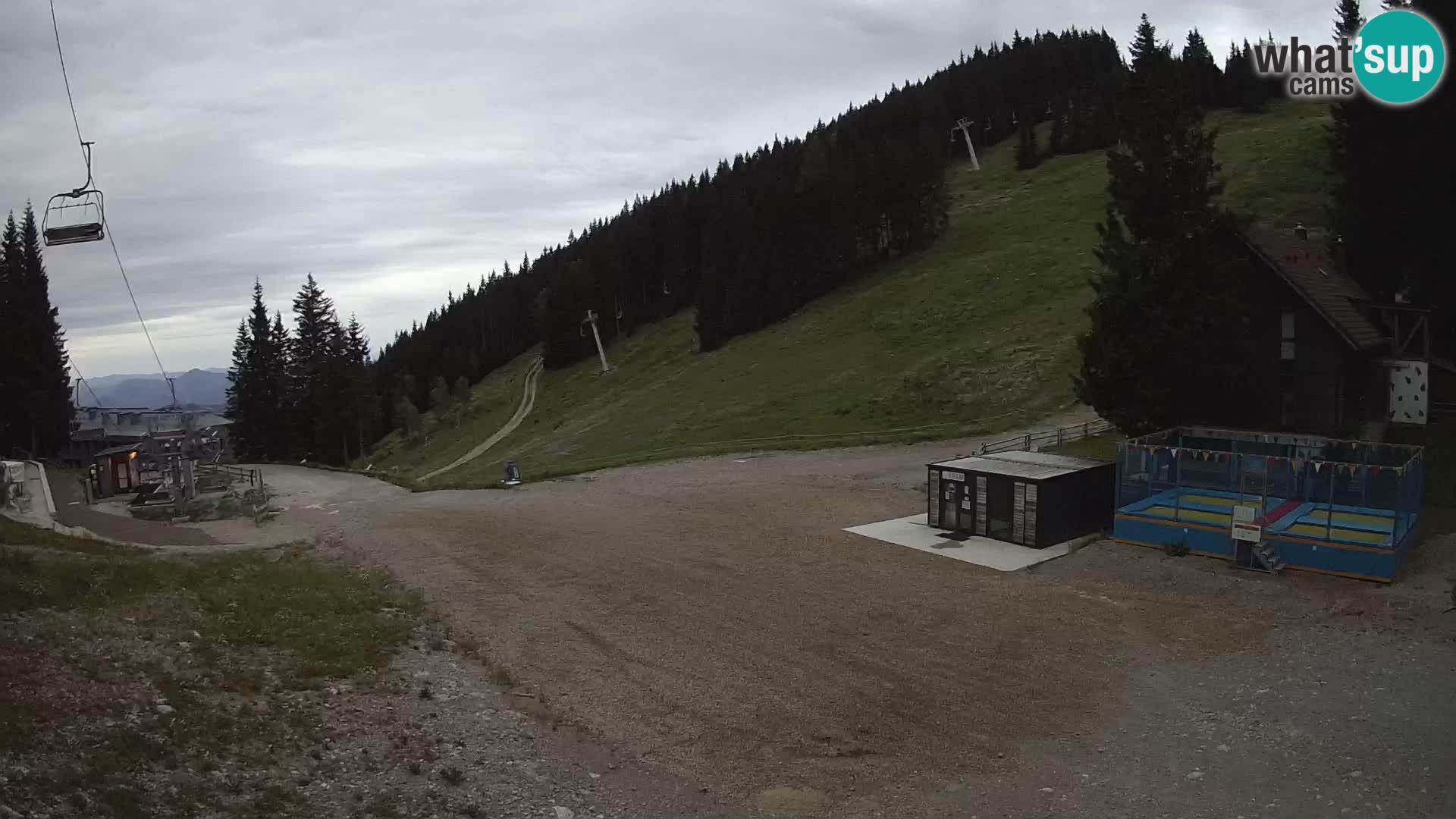 Webcam en direct de la station de ski de GOLTE – vue sur Medvedjak – Slovénie