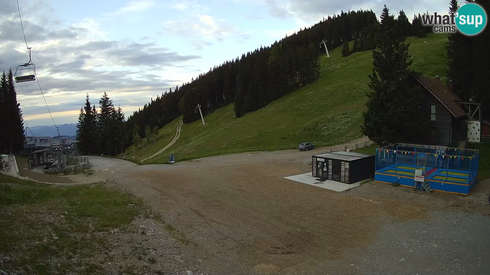Webcam en direct de la station de ski de GOLTE – vue sur Medvedjak – Slovénie