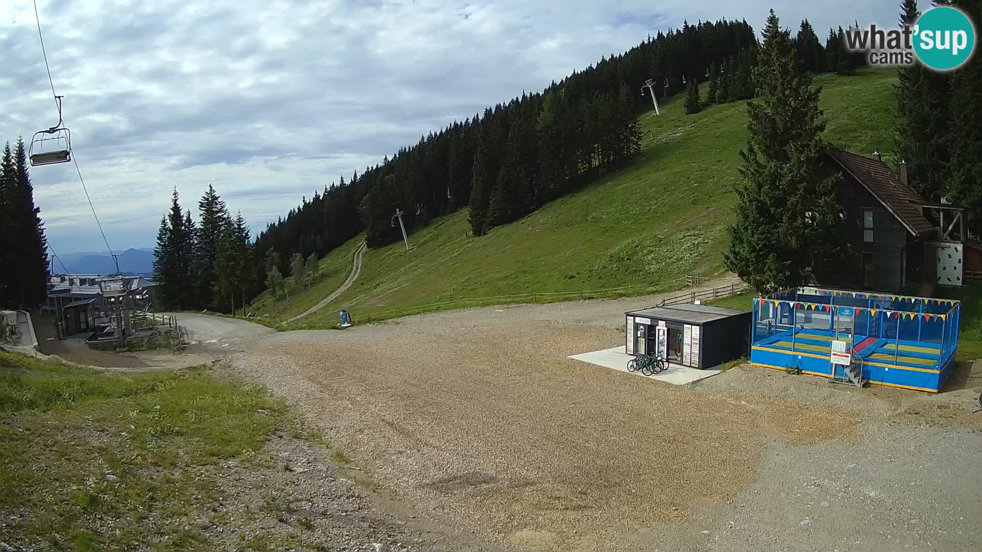 GOLTE Skigebiet webcam – Schöne Aussicht auf Medvedjak – Slowenien