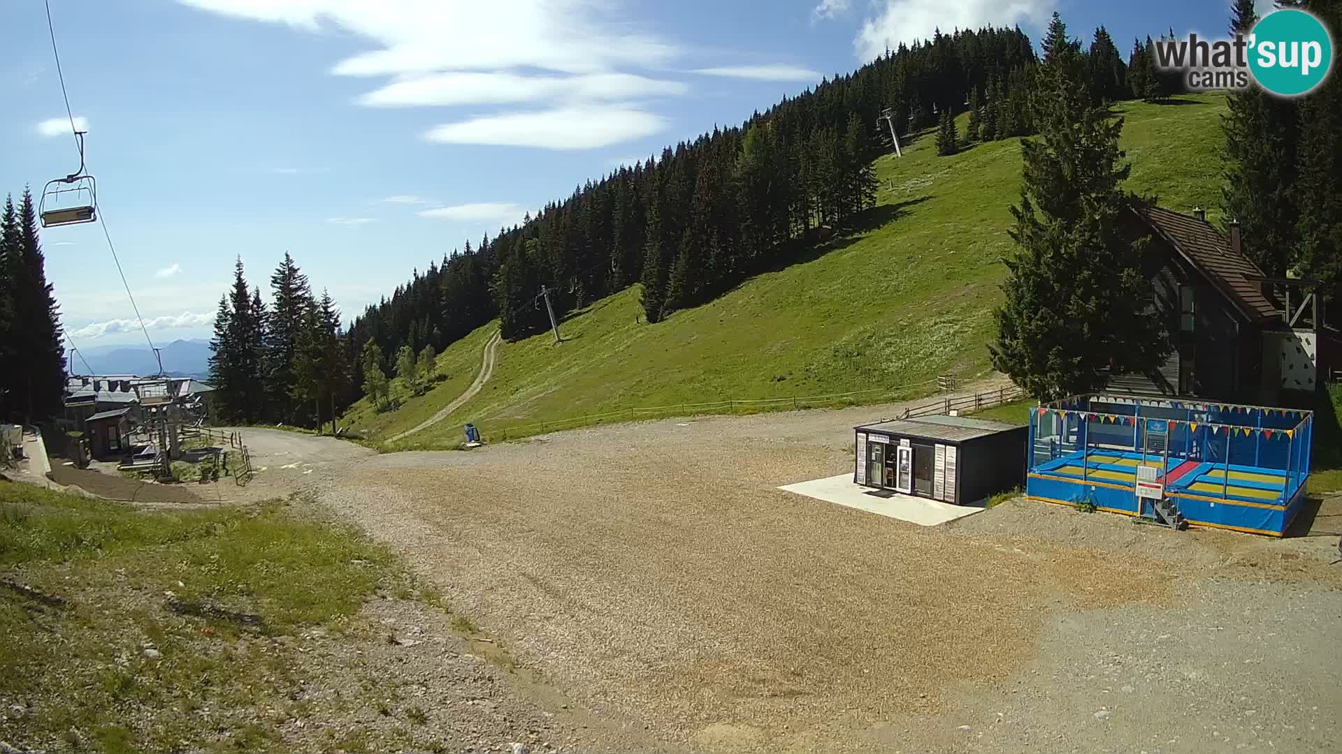 GOLTE skijalište web kamera – pogled na Medvedjak – Slovenija