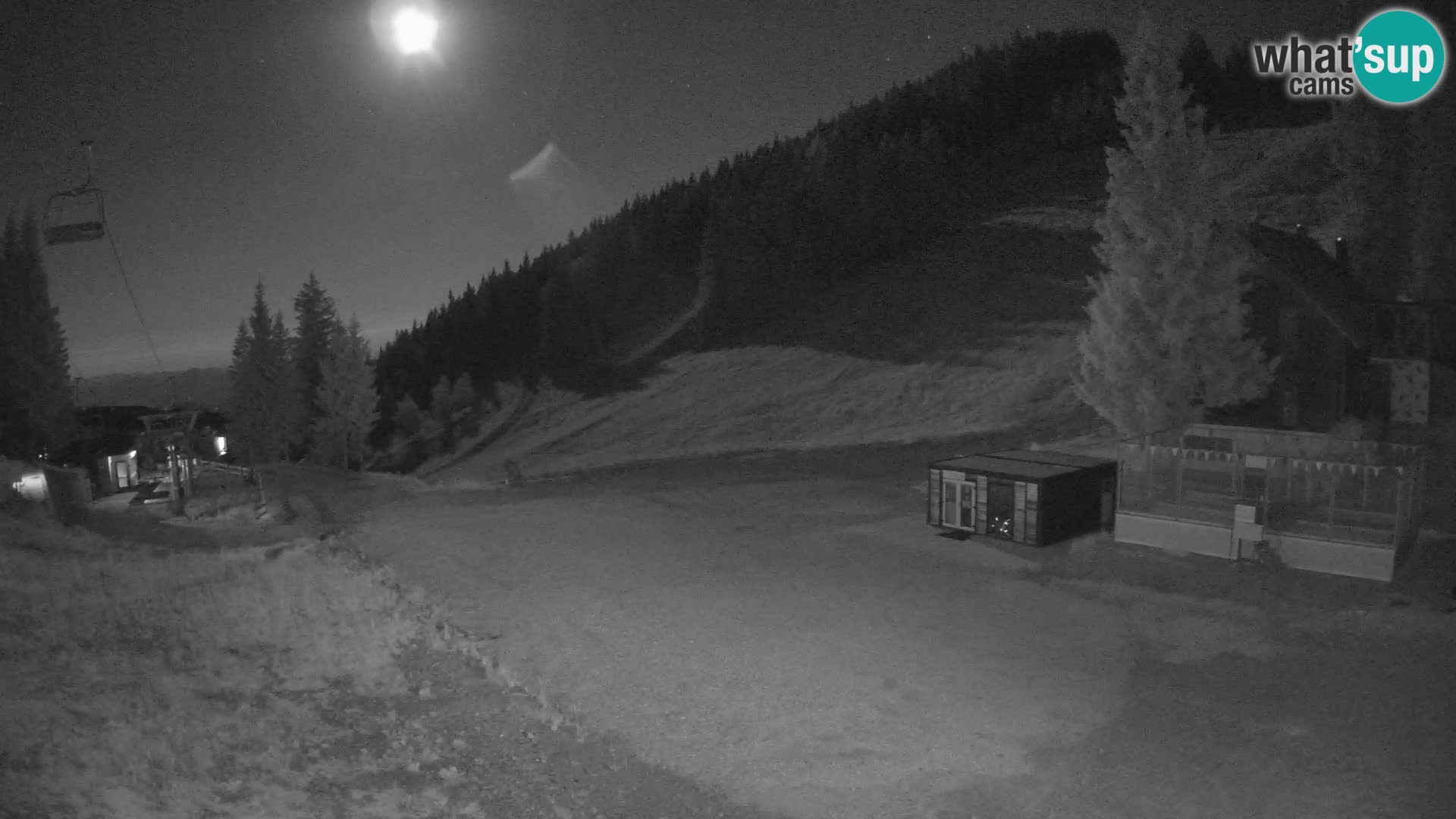 GOLTE Ski resort live webcam – view to Medvedjak – Slovenia