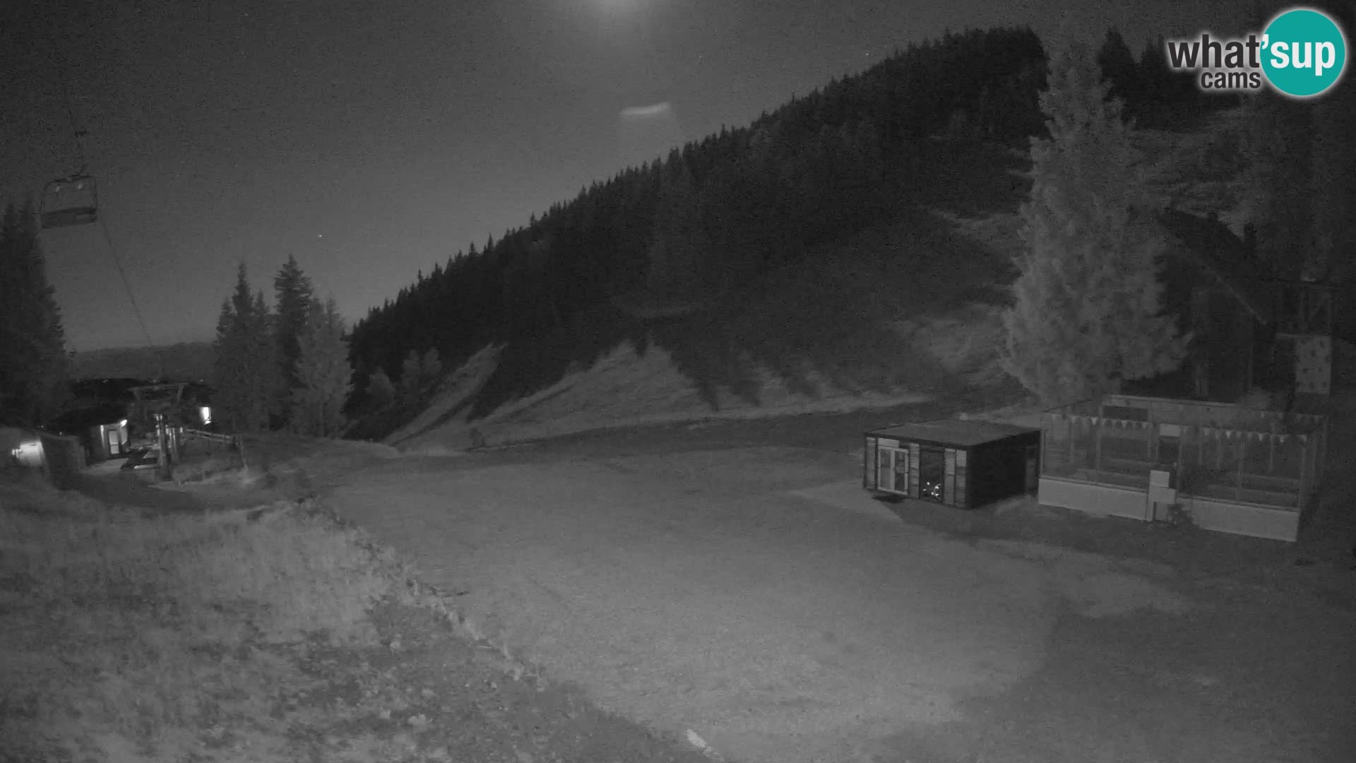 GOLTE Ski resort live webcam – view to Medvedjak – Slovenia