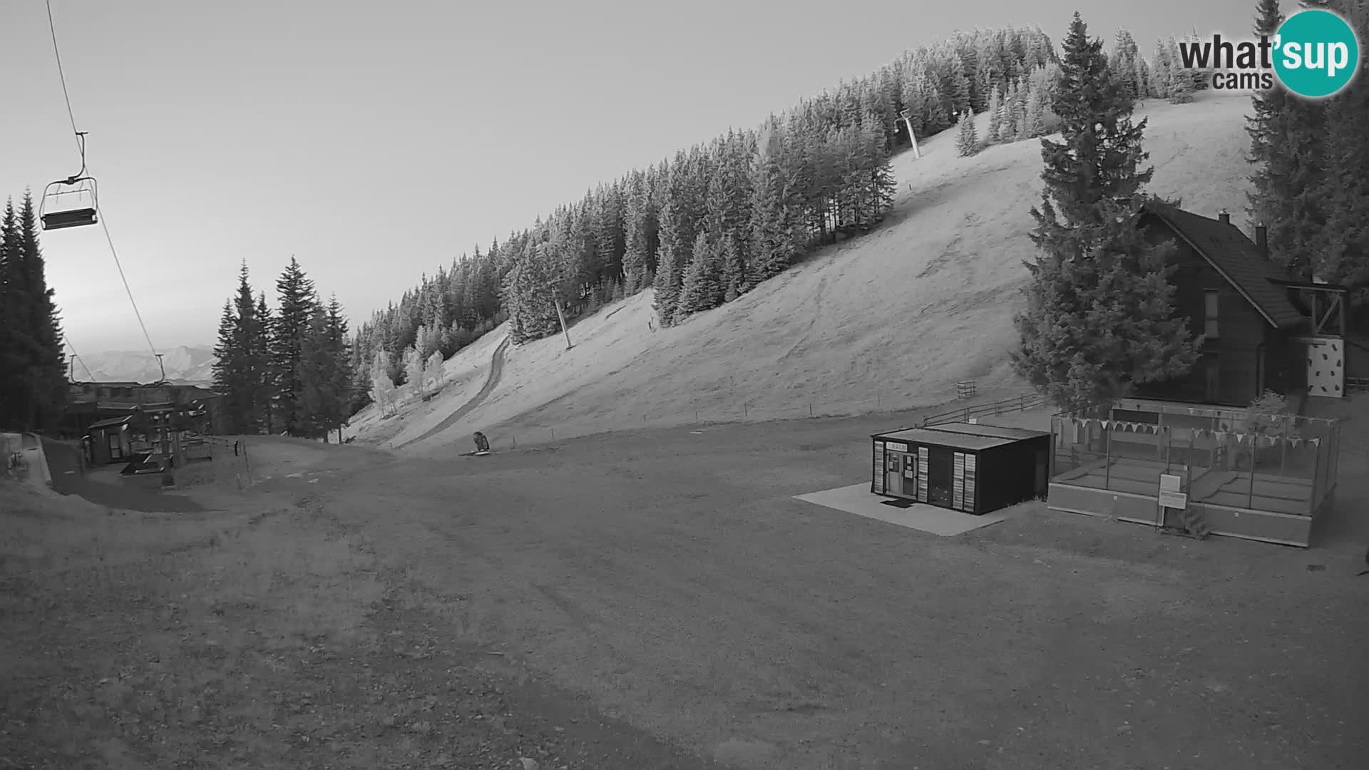 GOLTE Ski resort live webcam – view to Medvedjak – Slovenia