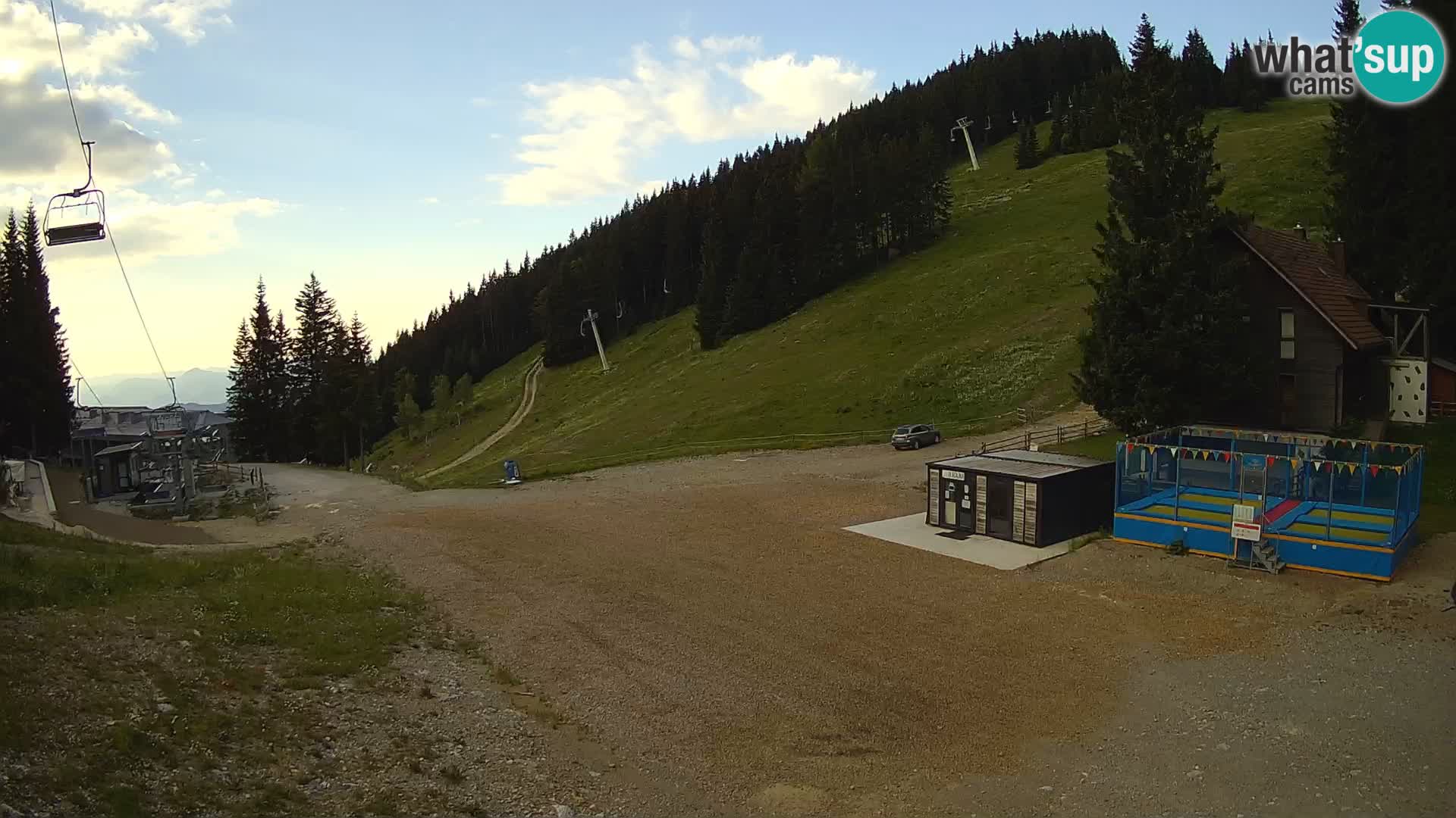 GOLTE Skigebiet webcam – Schöne Aussicht auf Medvedjak – Slowenien