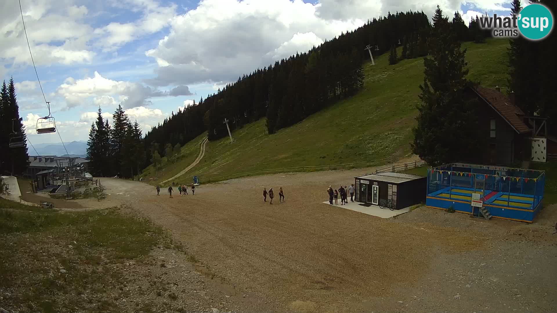GOLTE Ski resort live webcam – view to Medvedjak – Slovenia