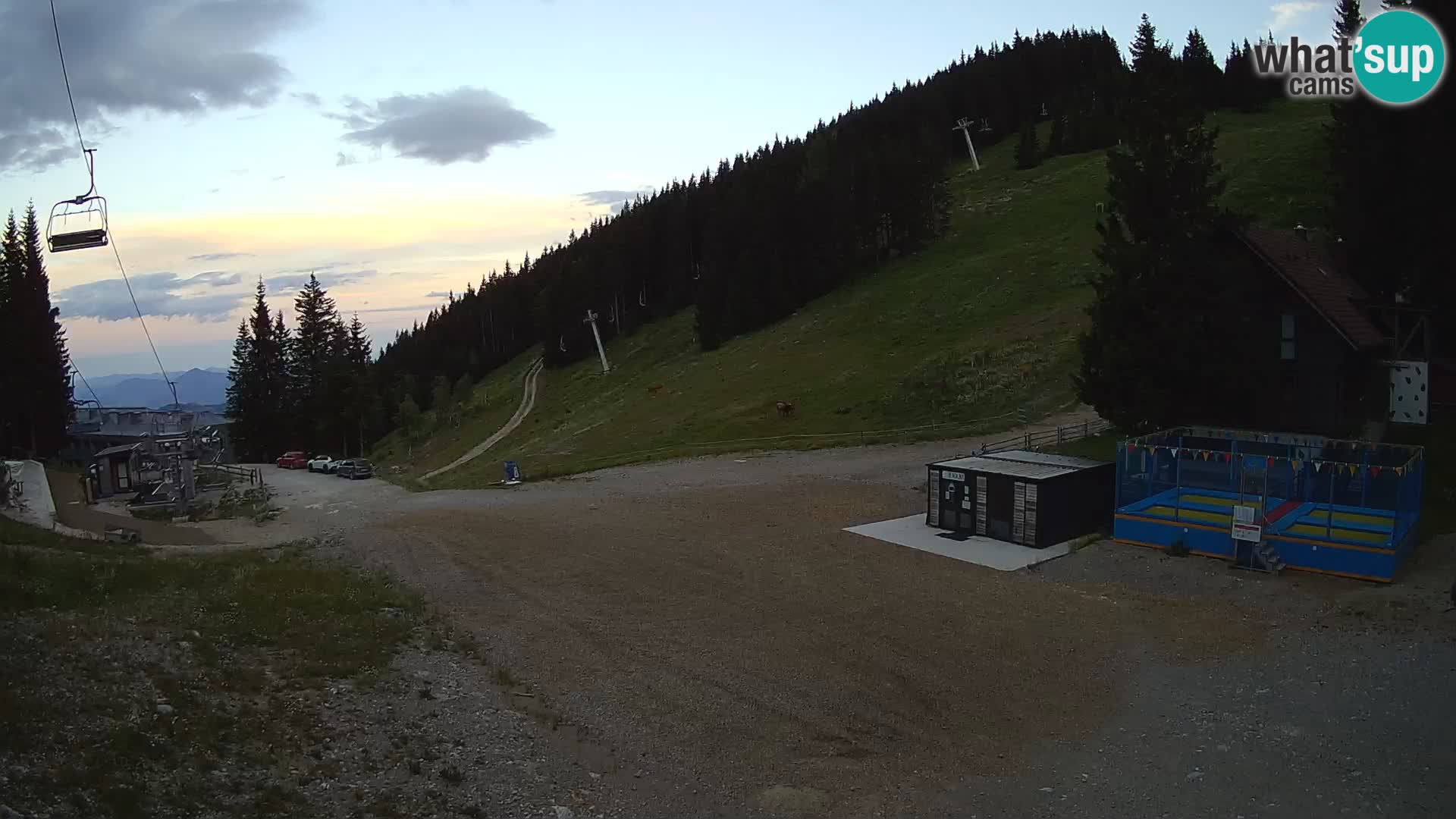 GOLTE Ski resort live webcam – view to Medvedjak – Slovenia