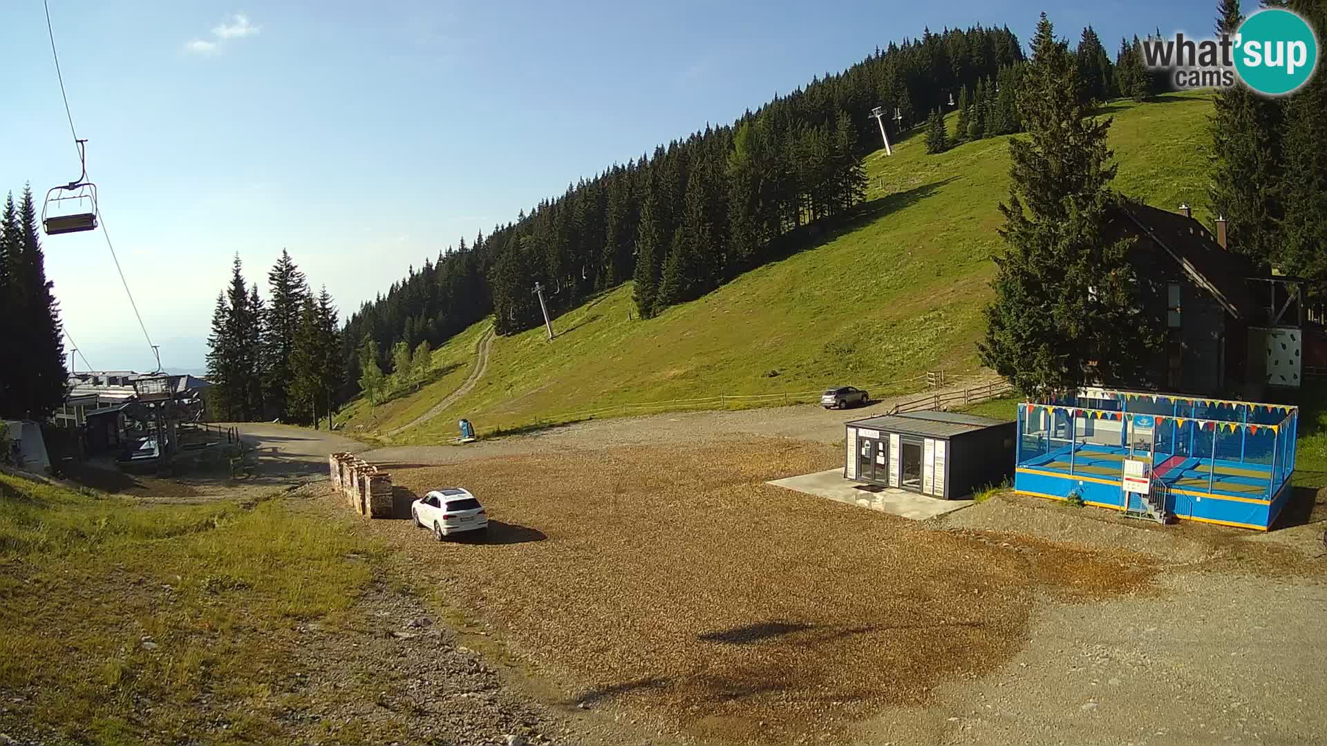 Webcam en direct de la station de ski de GOLTE – vue sur Medvedjak – Slovénie