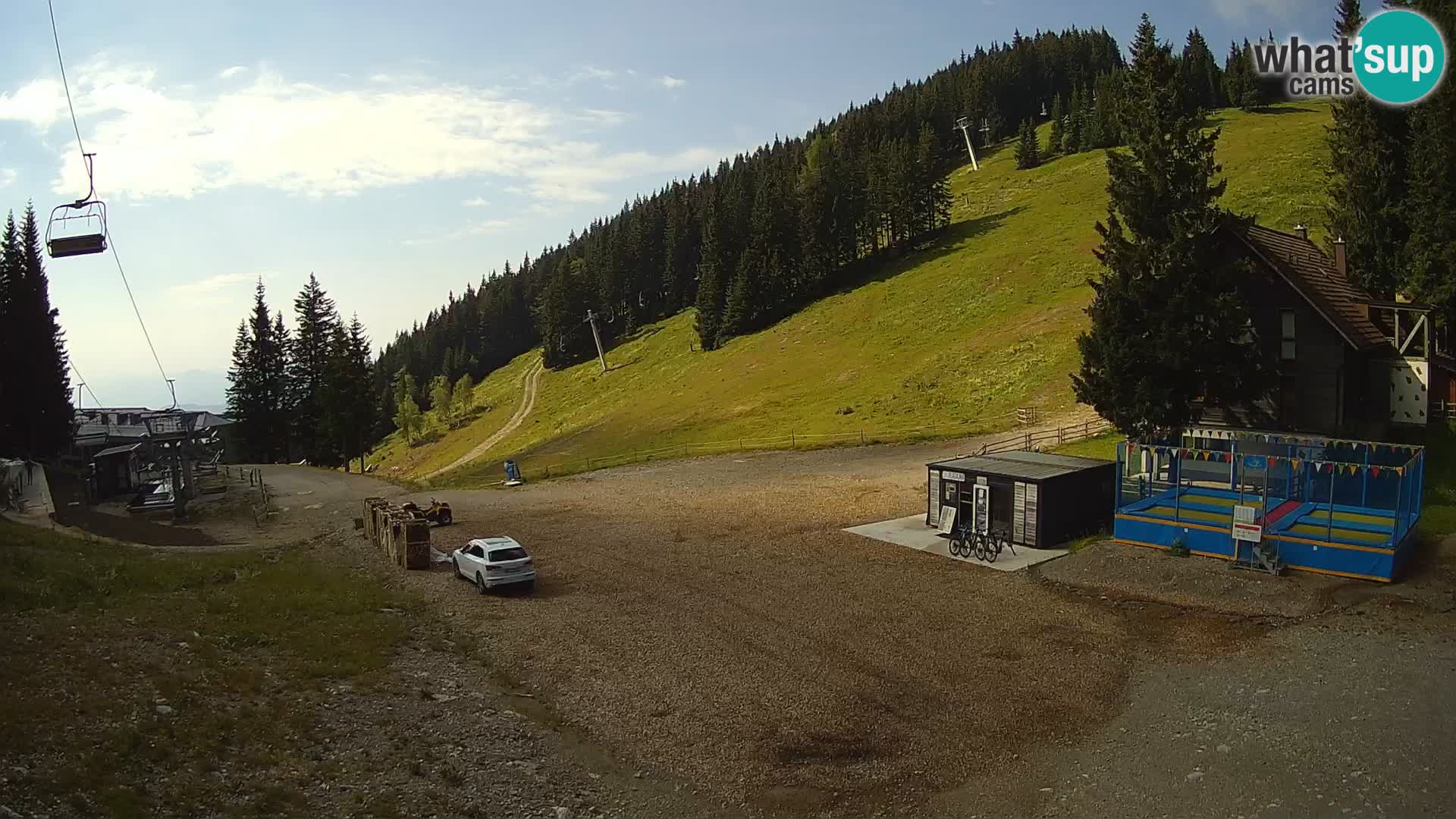 Webcam en direct de la station de ski de GOLTE – vue sur Medvedjak – Slovénie