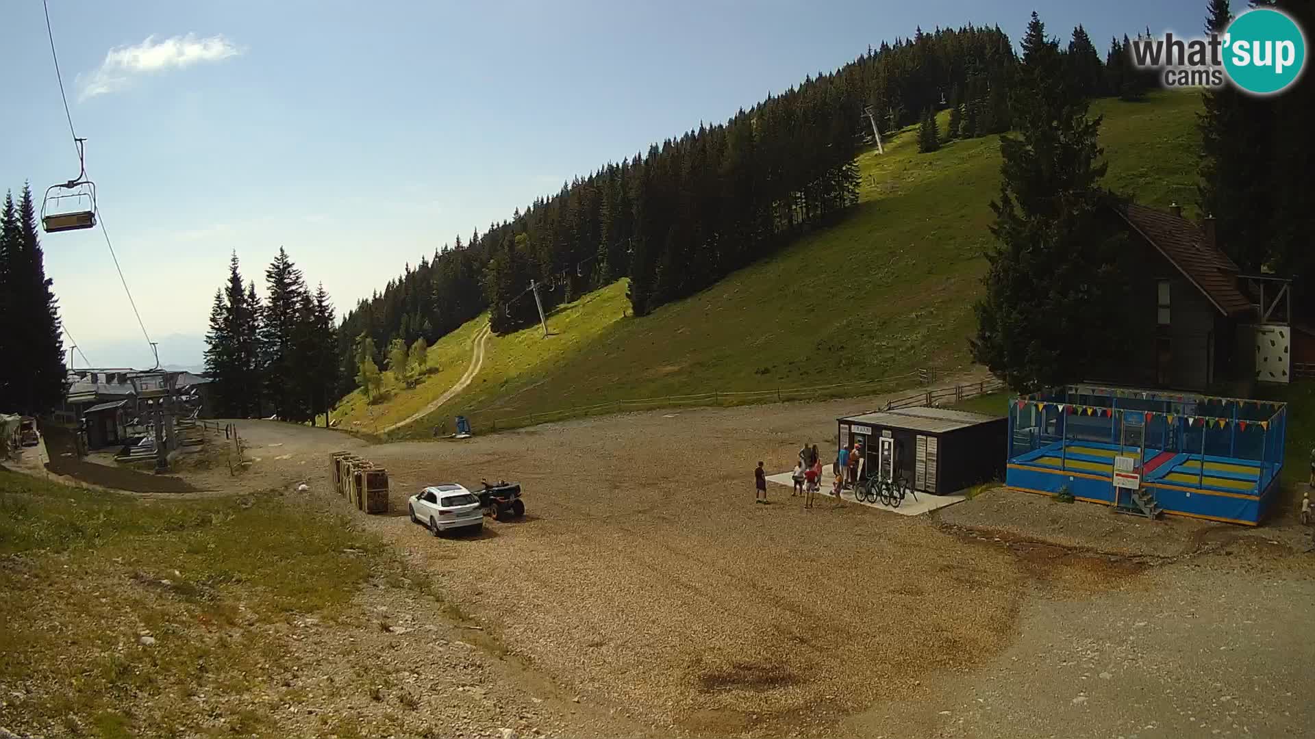 GOLTE Ski resort live webcam – view to Medvedjak – Slovenia