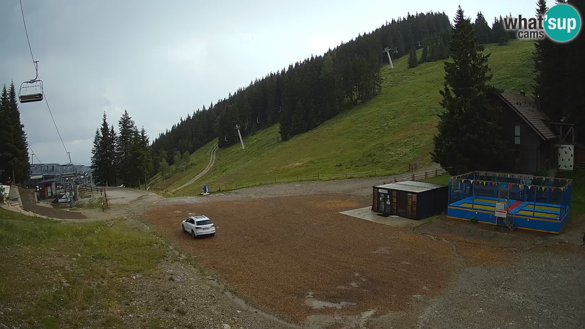Cámara web en vivo de la estación de esquí GOLTE – vista a Medvedjak – Eslovenia