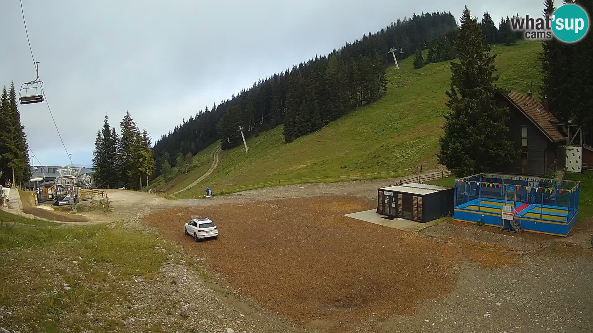 Webcam en direct de la station de ski de GOLTE – vue sur Medvedjak – Slovénie