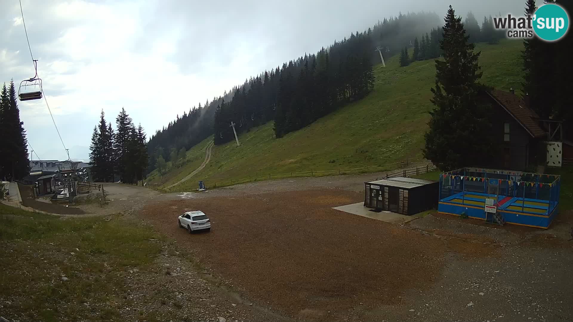 GOLTE skijalište web kamera – pogled na Medvedjak – Slovenija
