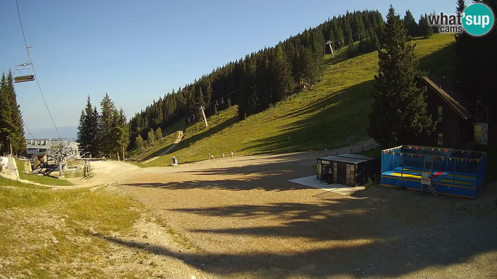 Webcam en direct de la station de ski de GOLTE – vue sur Medvedjak – Slovénie