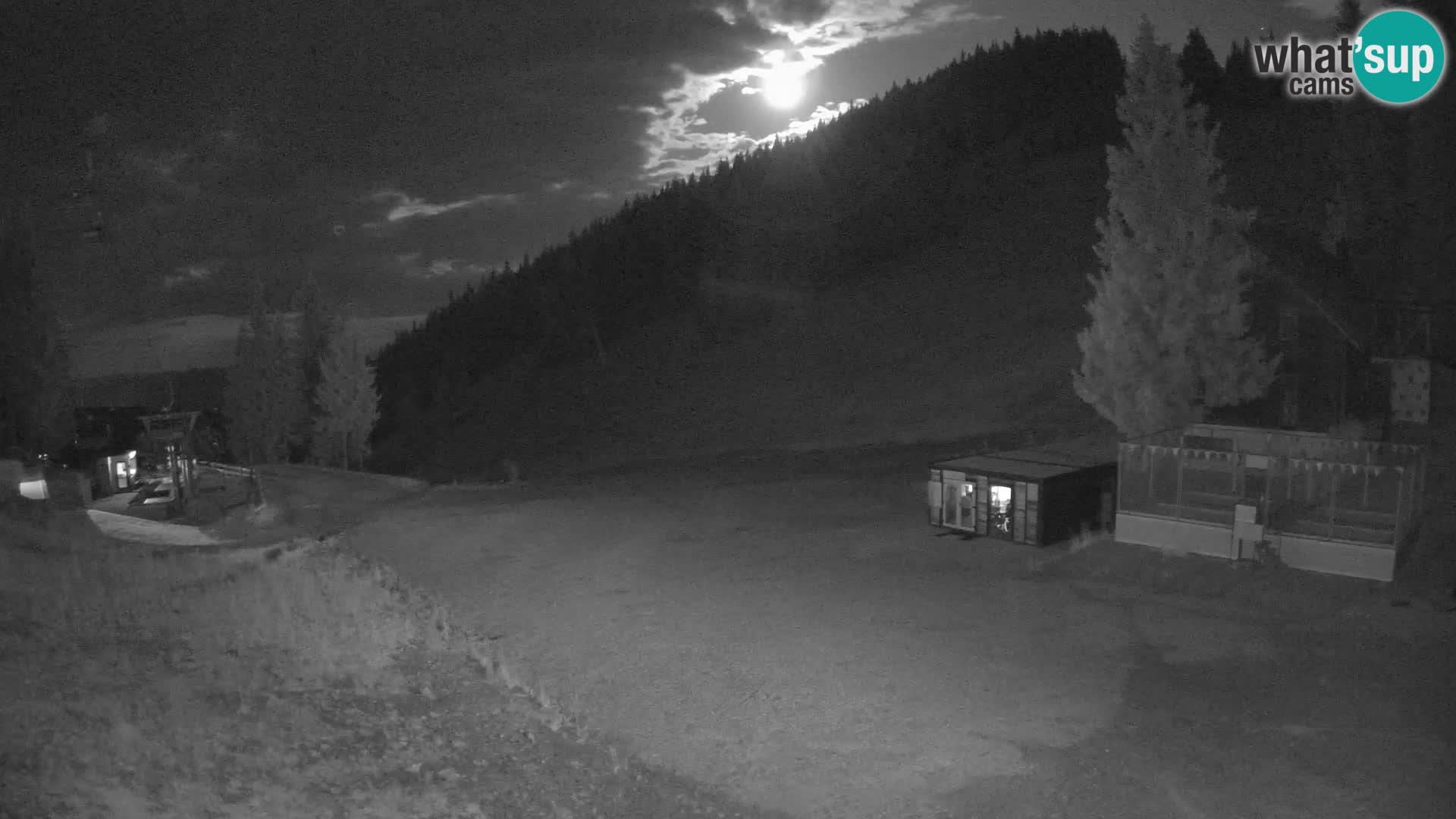 GOLTE Ski resort live webcam – view to Medvedjak – Slovenia