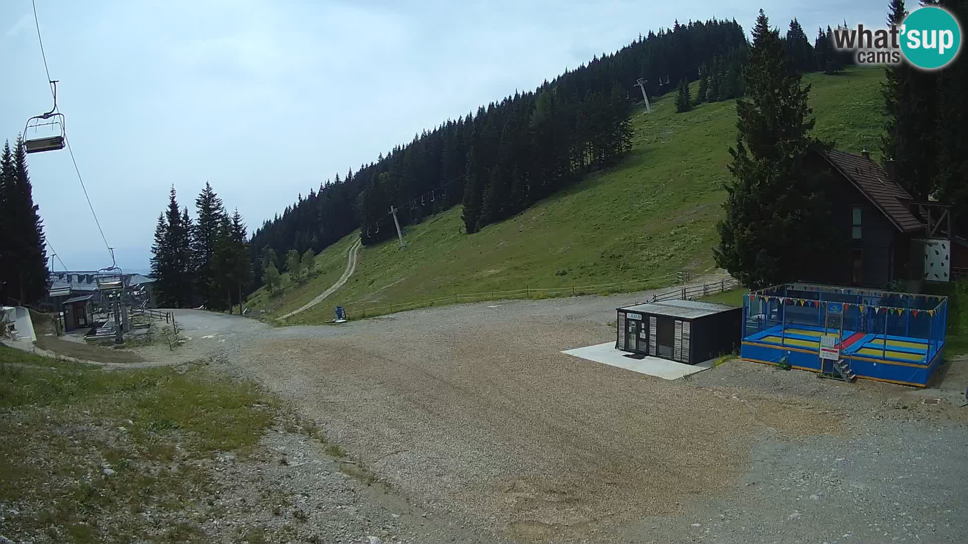 Webcam en direct de la station de ski de GOLTE – vue sur Medvedjak – Slovénie