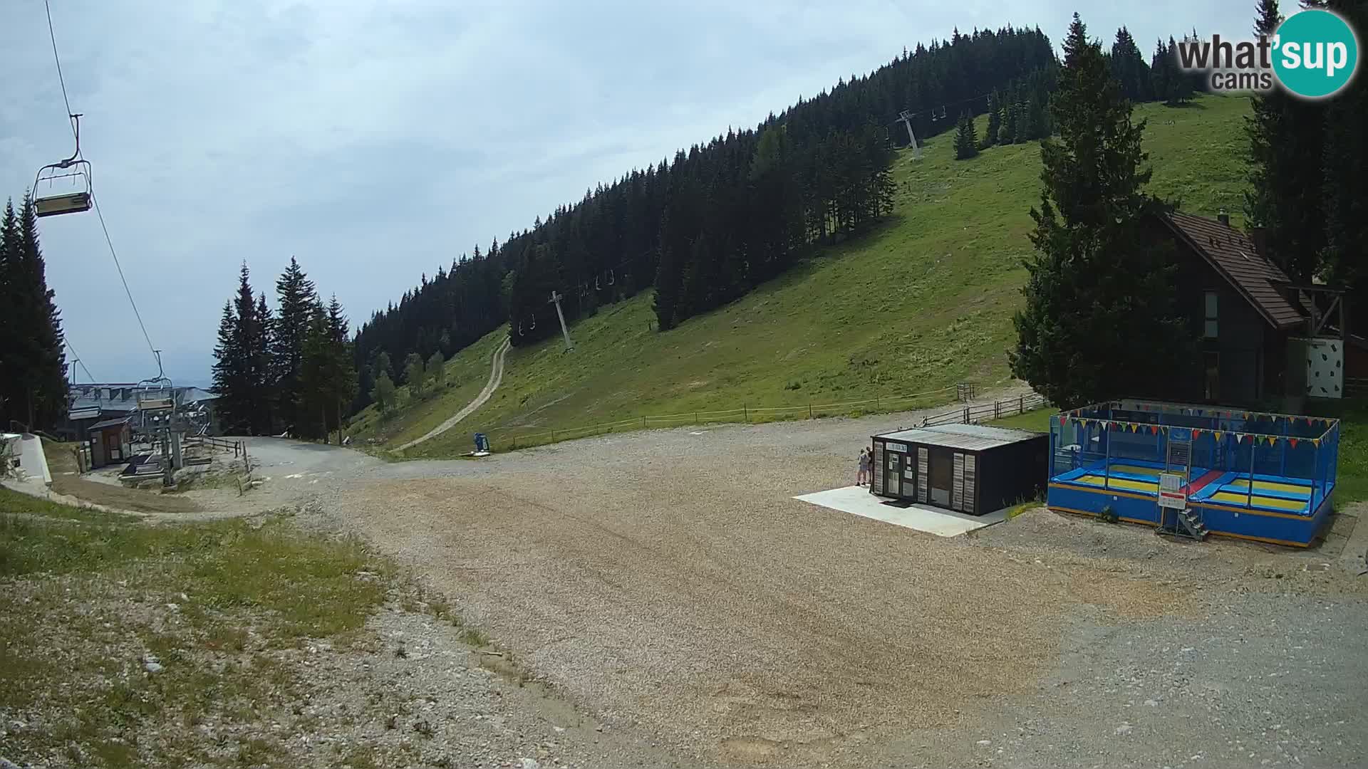 GOLTE skijalište web kamera – pogled na Medvedjak – Slovenija