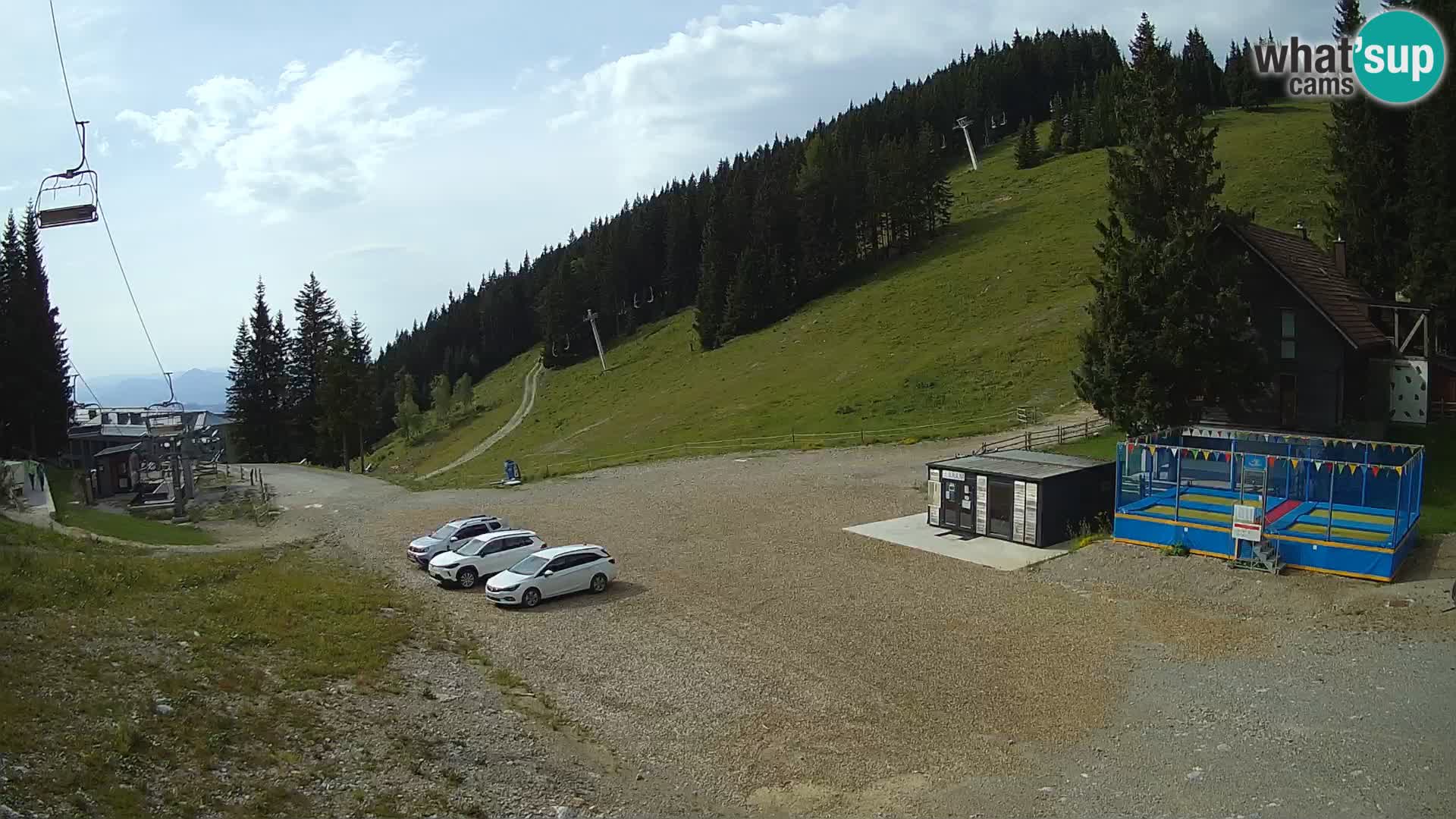 GOLTE Ski resort live webcam – view to Medvedjak – Slovenia