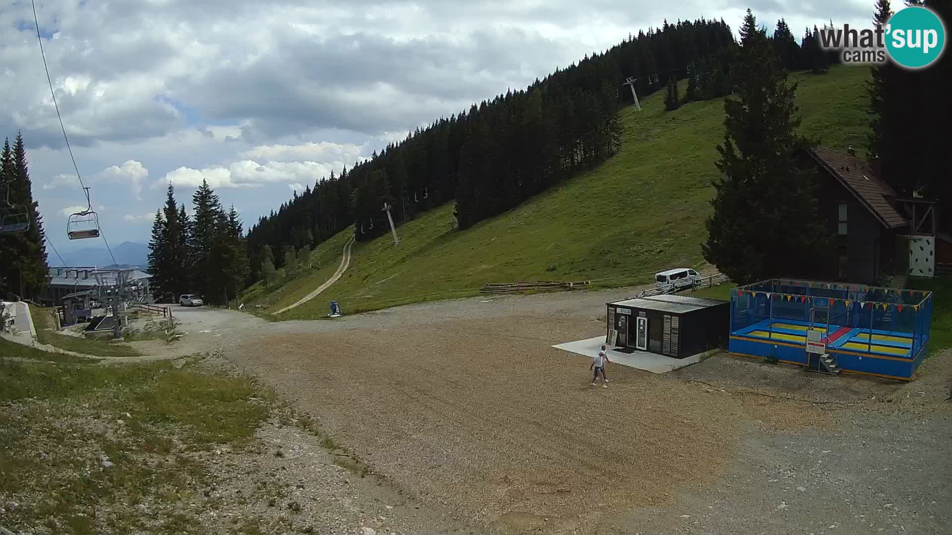 Webcam en direct de la station de ski de GOLTE – vue sur Medvedjak – Slovénie