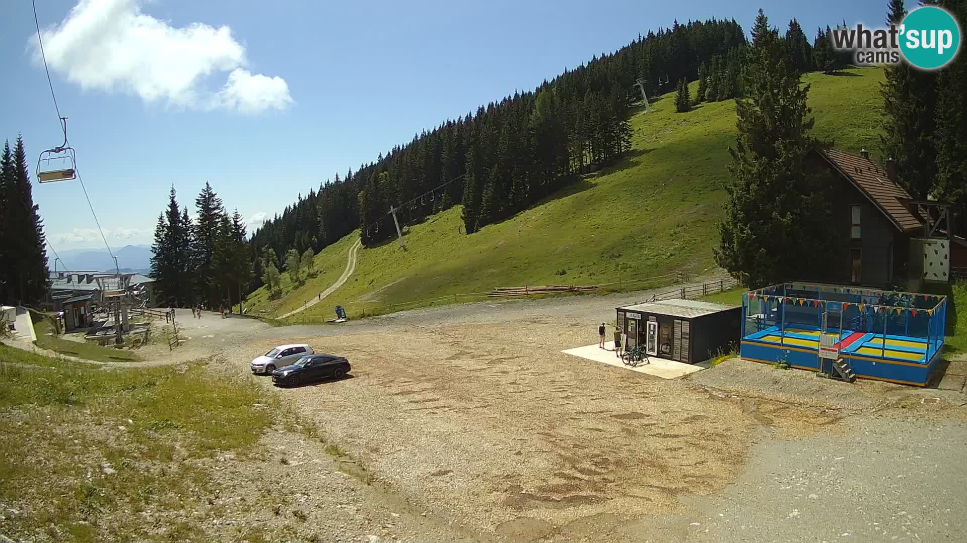 GOLTE Ski resort live webcam – view to Medvedjak – Slovenia