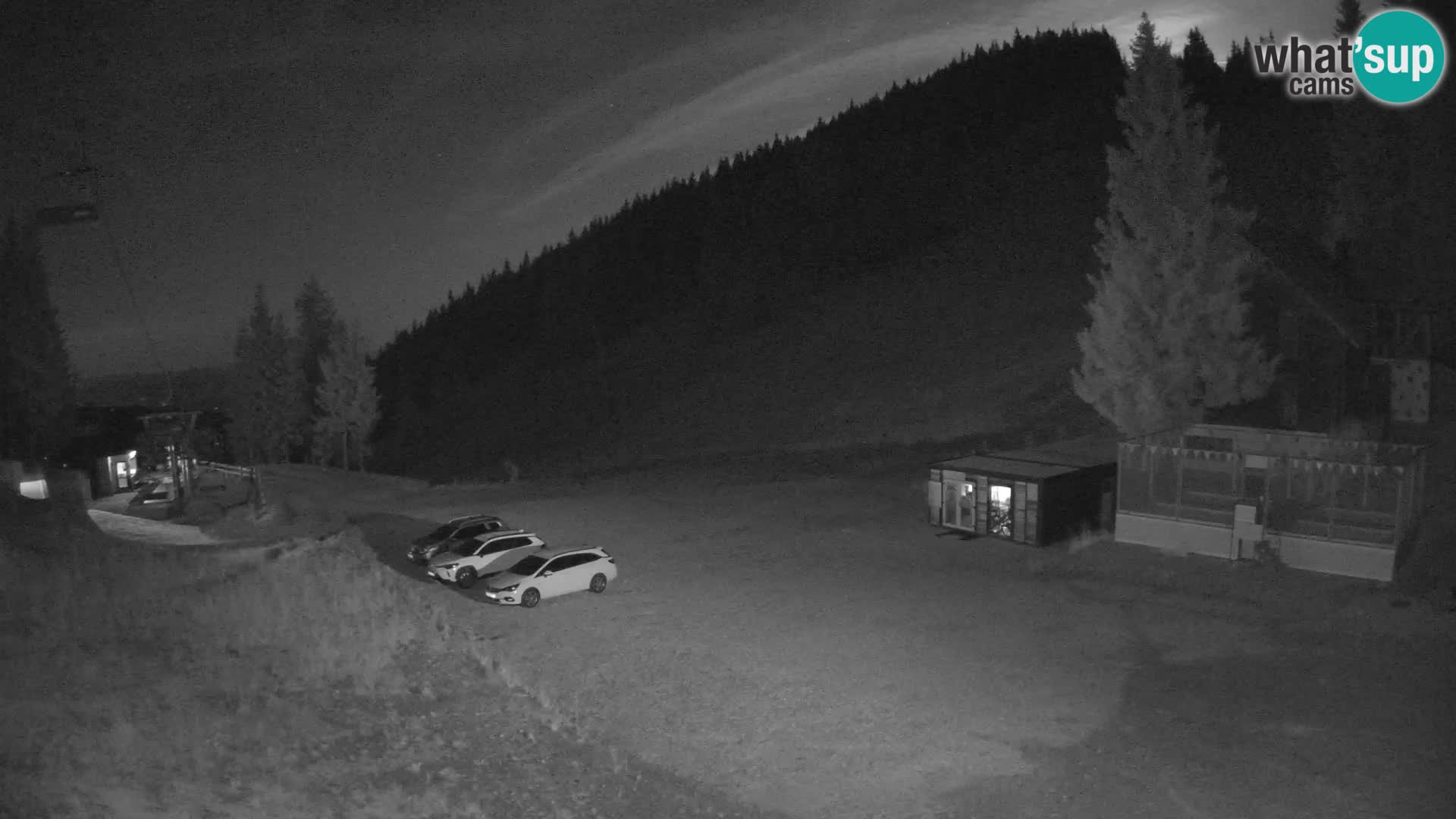 Webcam en direct de la station de ski de GOLTE – vue sur Medvedjak – Slovénie
