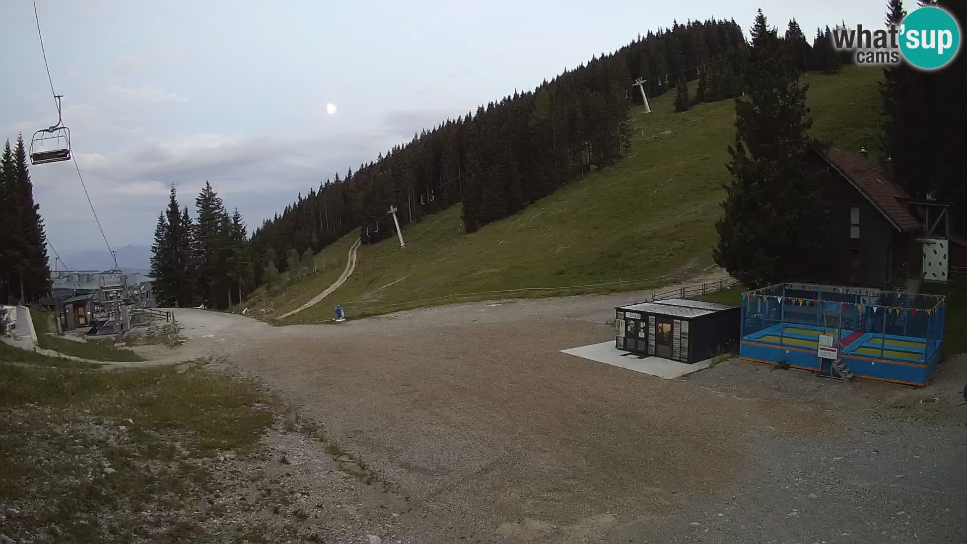 Webcam en direct de la station de ski de GOLTE – vue sur Medvedjak – Slovénie