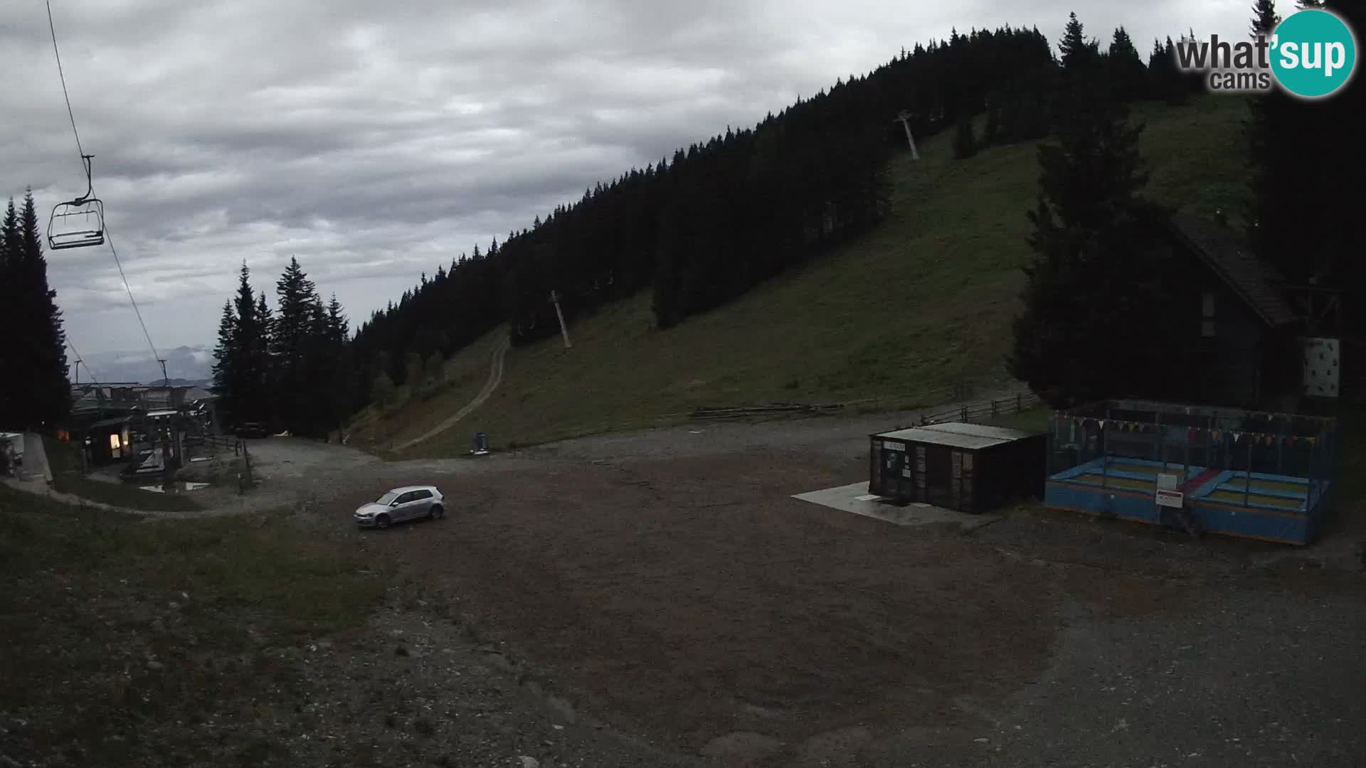 GOLTE Ski resort live webcam – view to Medvedjak – Slovenia