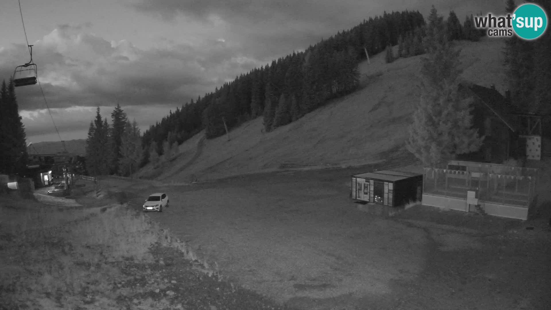 Cámara web en vivo de la estación de esquí GOLTE – vista a Medvedjak – Eslovenia