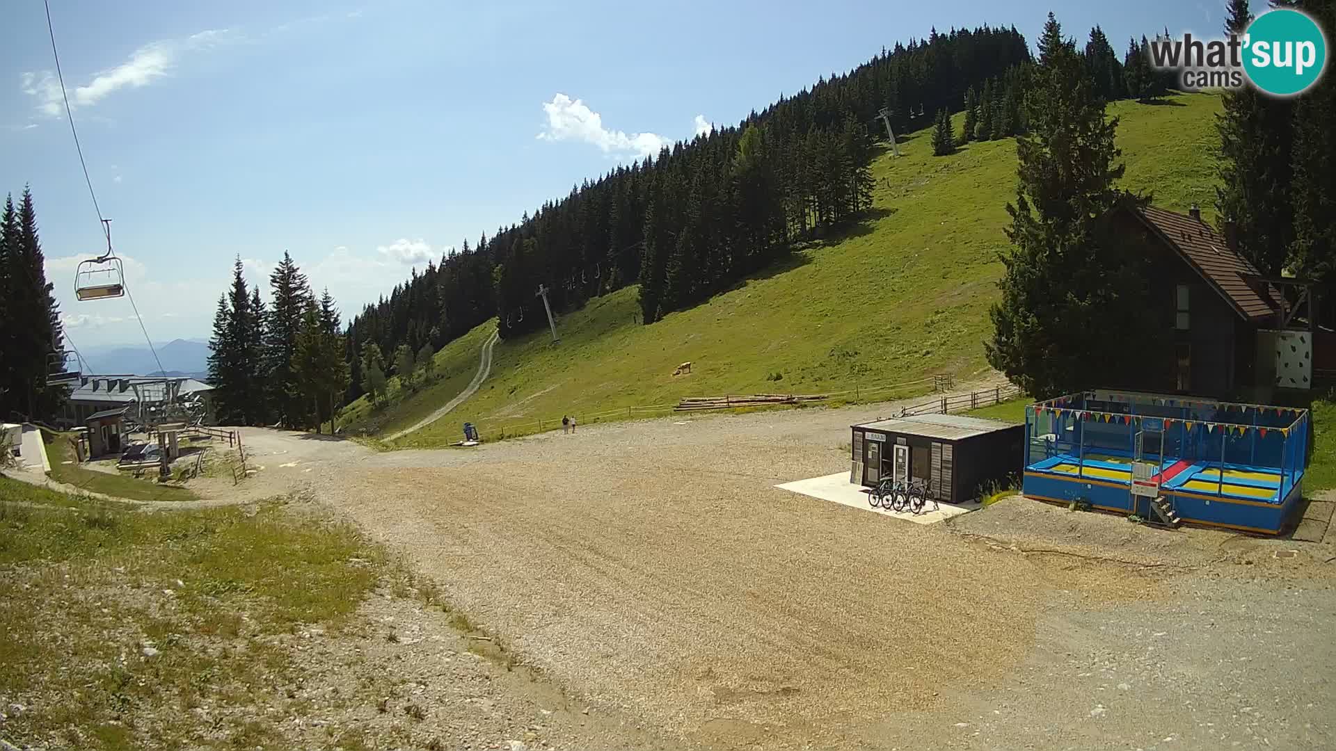 Webcam en direct de la station de ski de GOLTE – vue sur Medvedjak – Slovénie