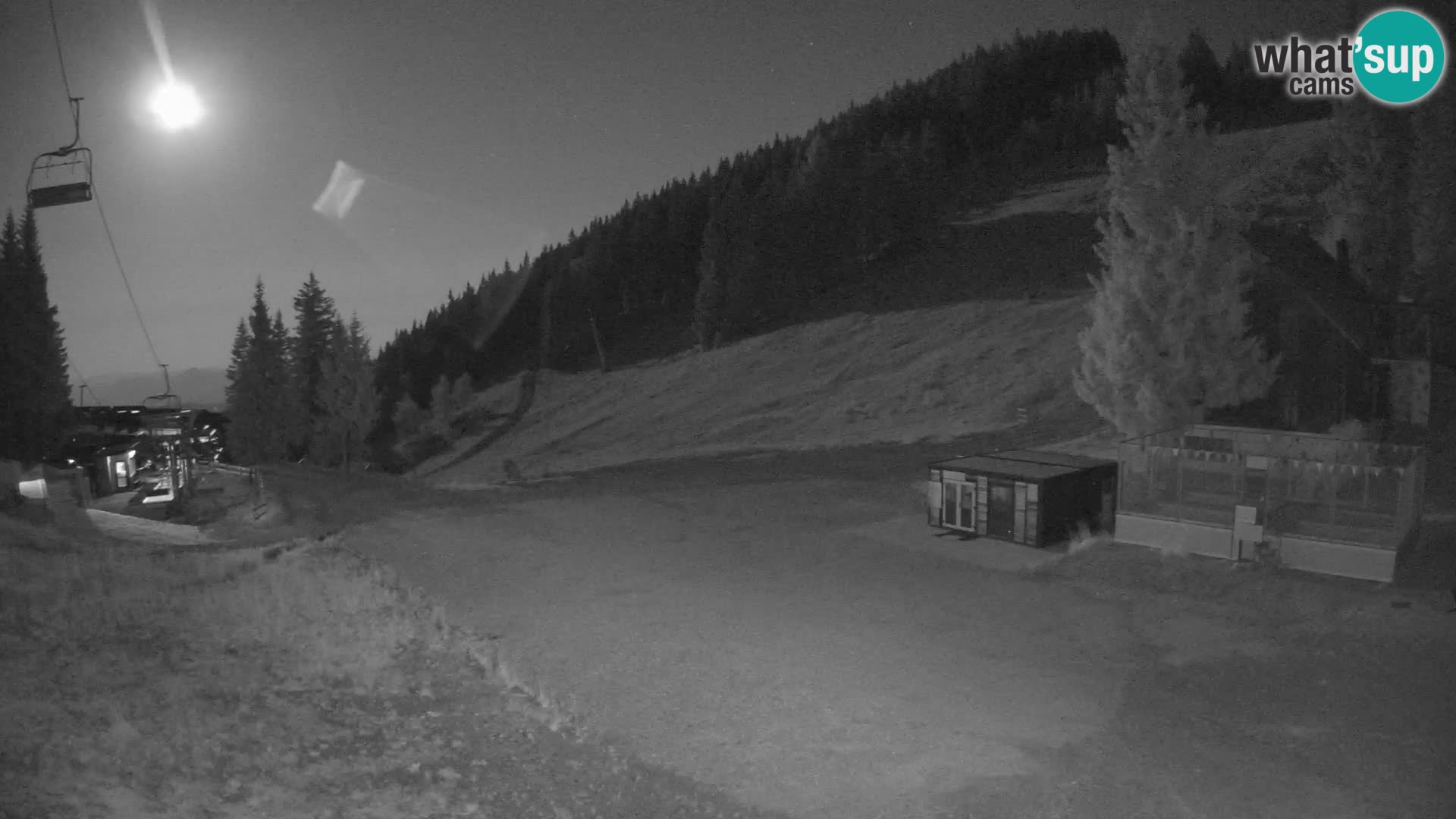 Cámara web en vivo de la estación de esquí GOLTE – vista a Medvedjak – Eslovenia