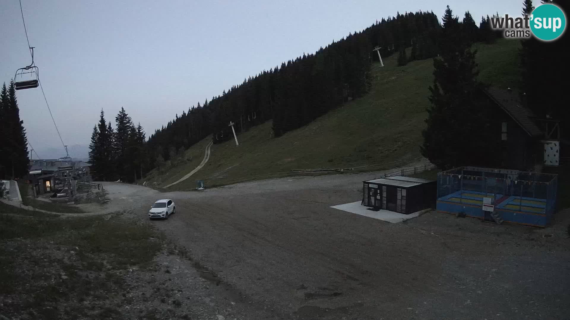 Webcam en direct de la station de ski de GOLTE – vue sur Medvedjak – Slovénie