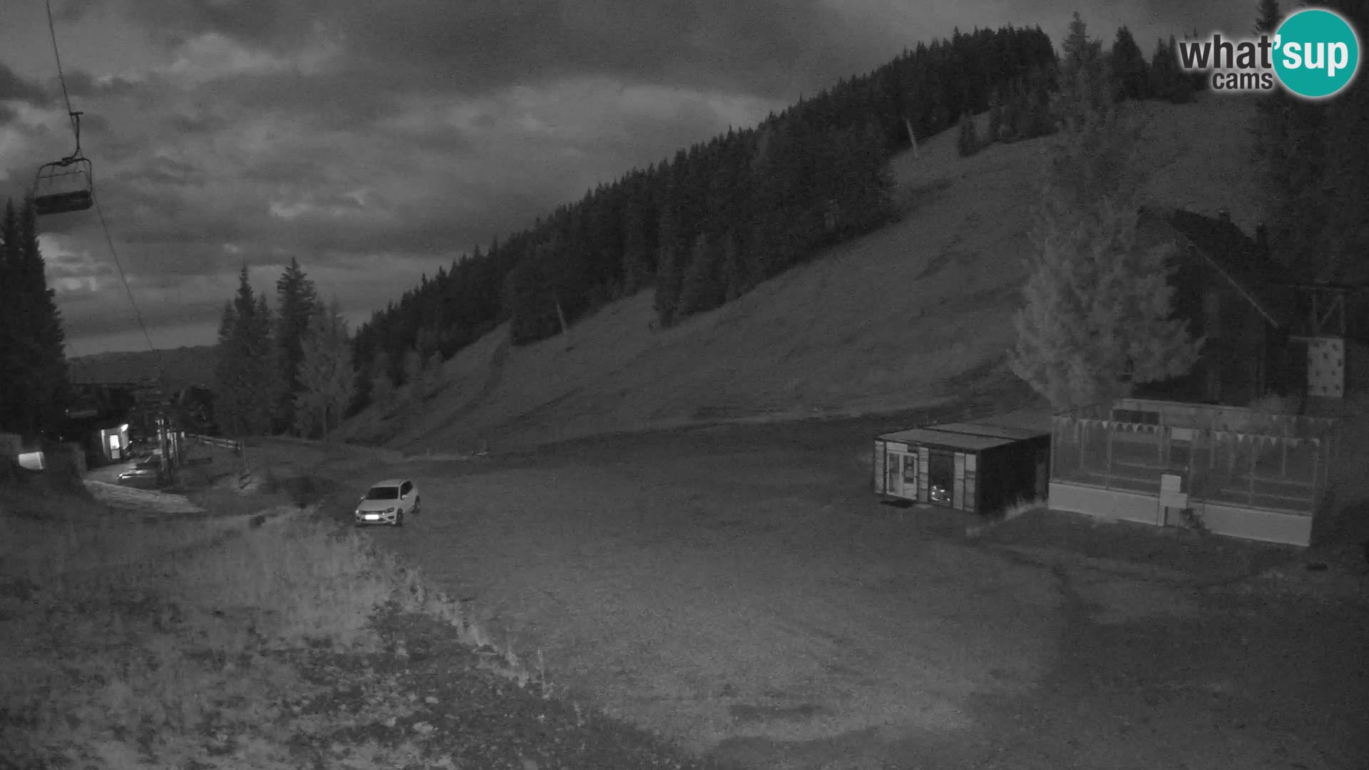 GOLTE Ski resort live webcam – view to Medvedjak – Slovenia