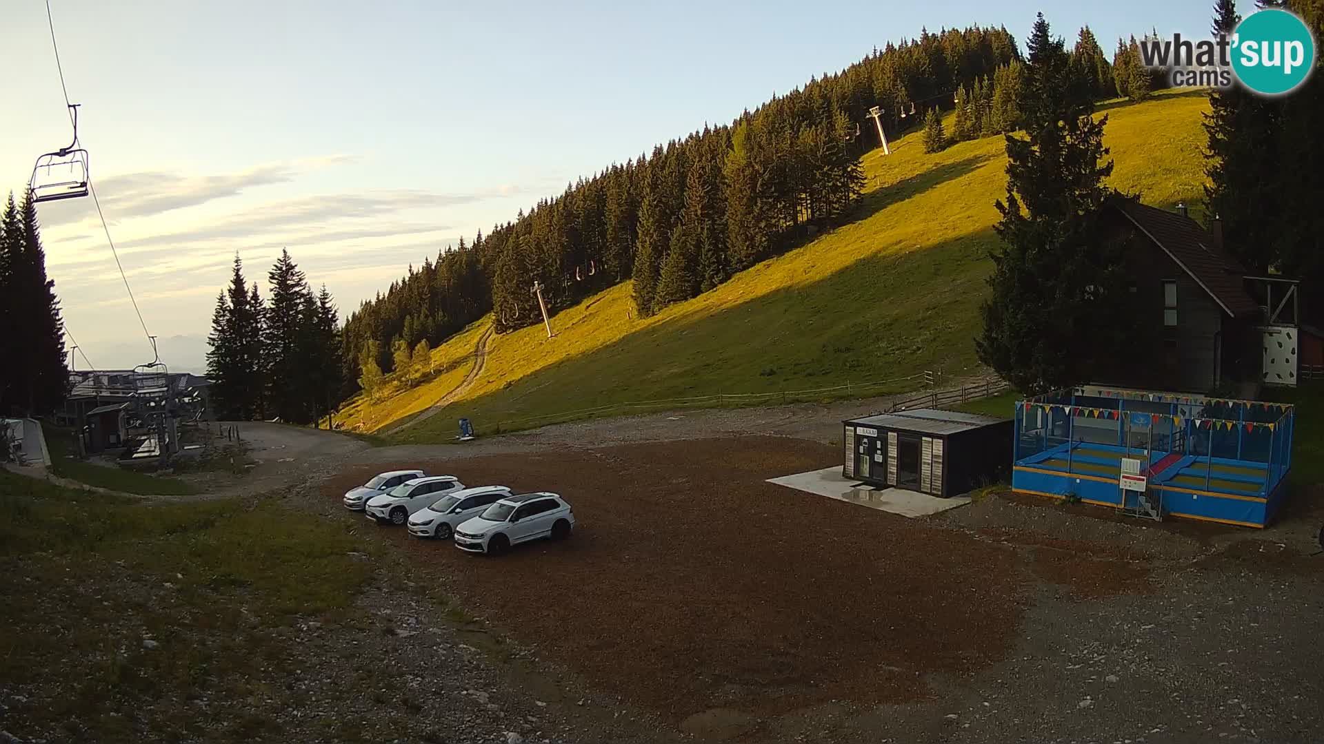 GOLTE Skigebiet webcam – Schöne Aussicht auf Medvedjak – Slowenien