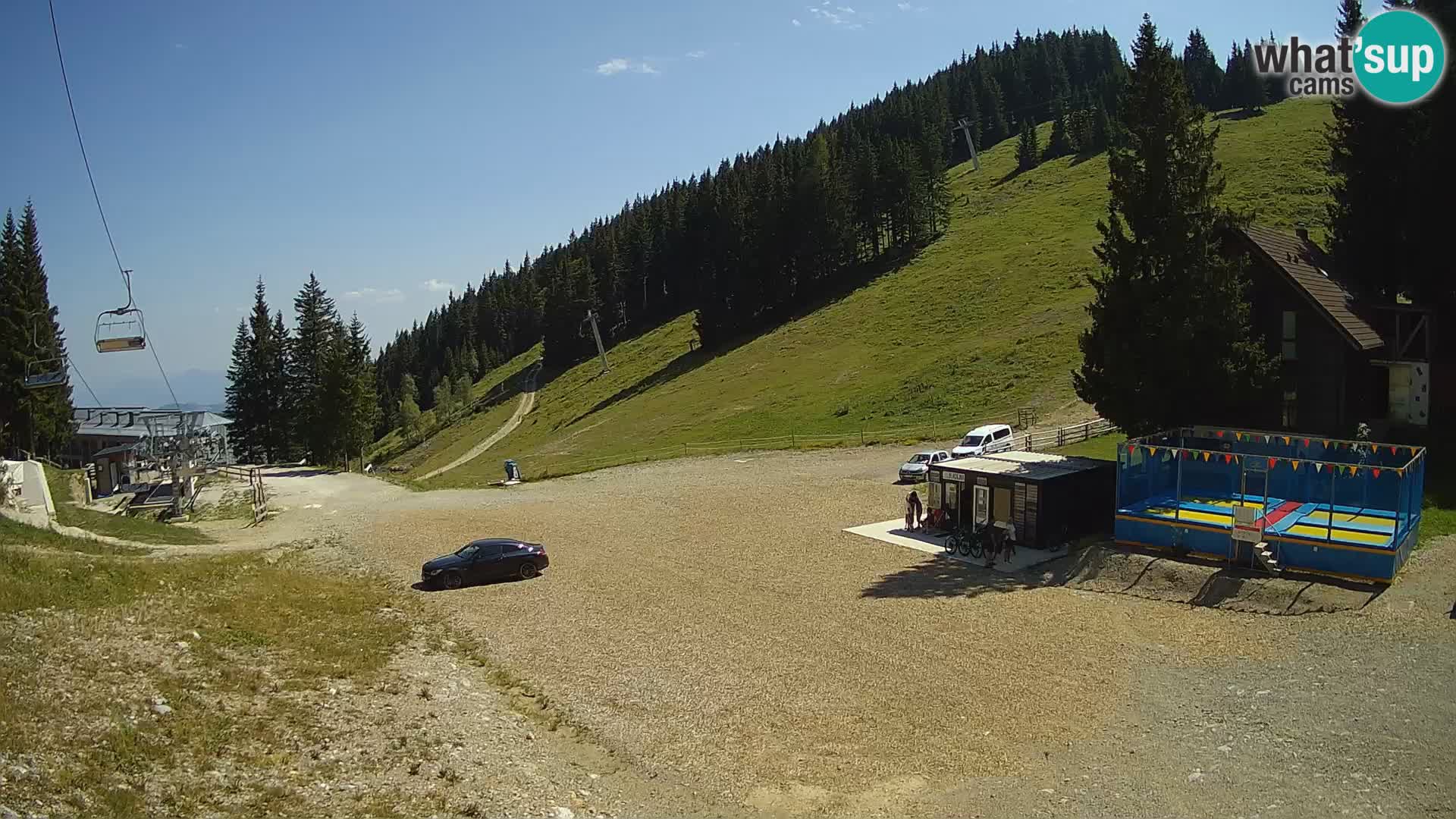 Webcam en direct de la station de ski de GOLTE – vue sur Medvedjak – Slovénie