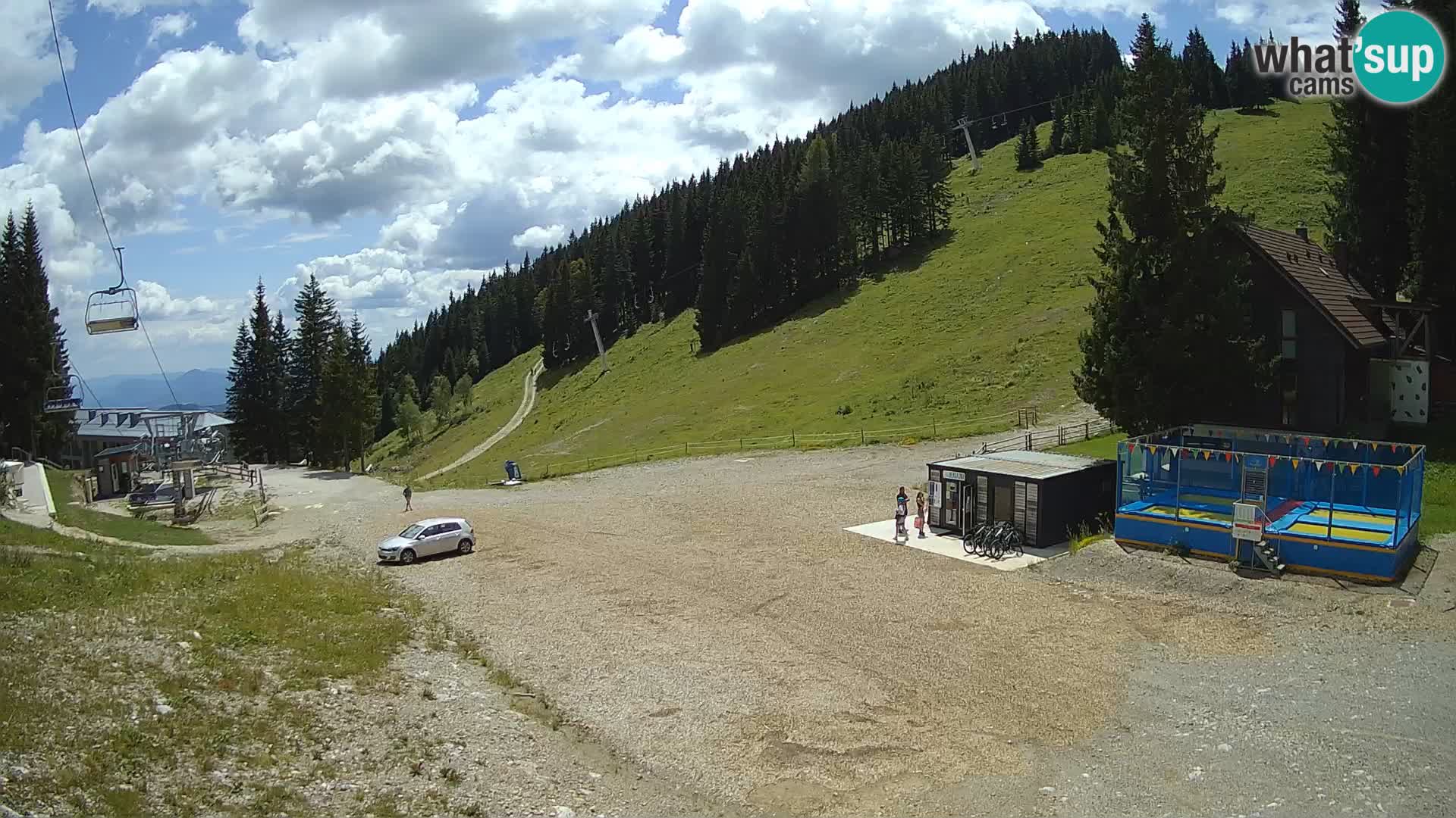 GOLTE Skigebiet webcam – Schöne Aussicht auf Medvedjak – Slowenien
