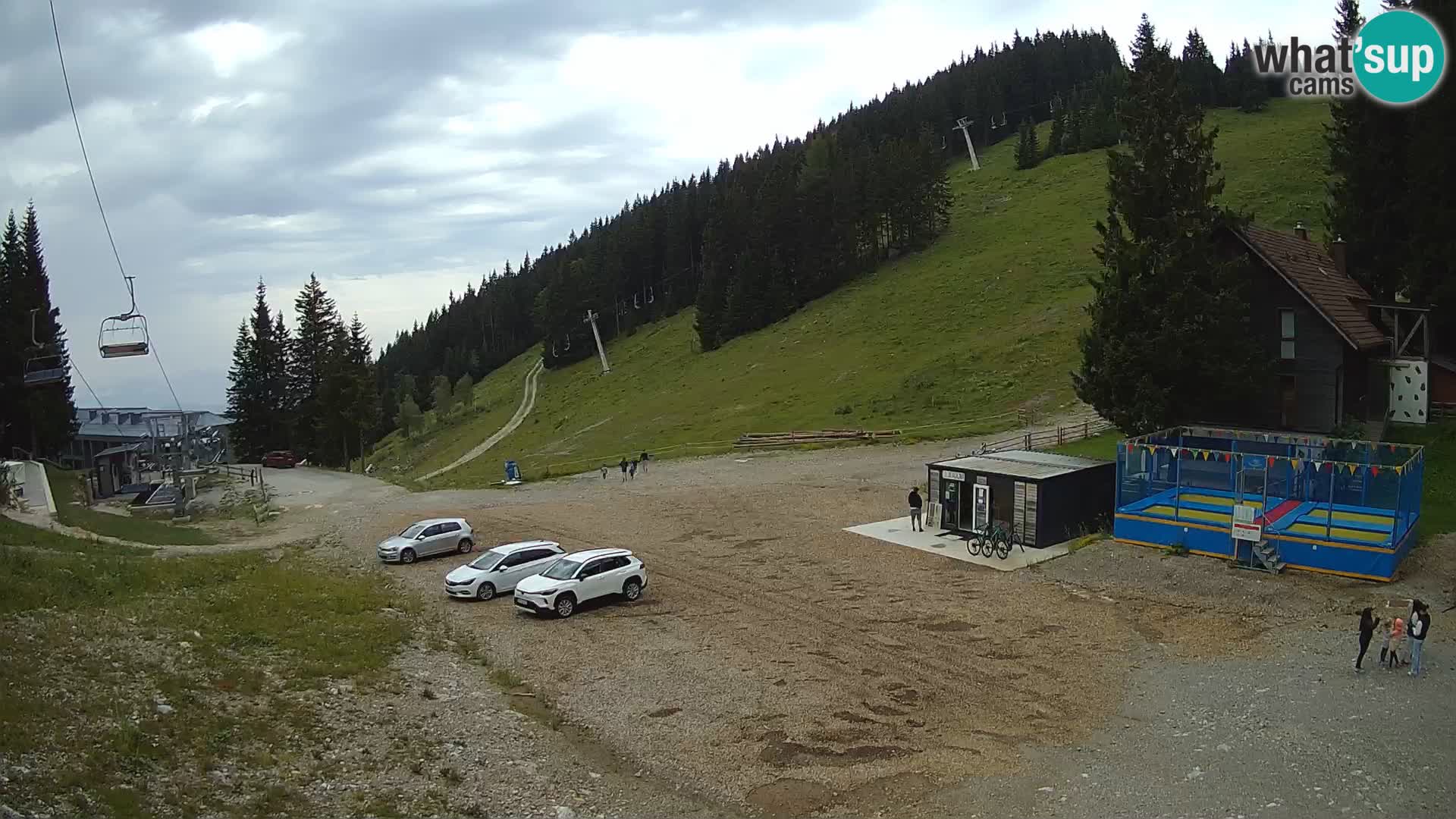 Webcam en direct de la station de ski de GOLTE – vue sur Medvedjak – Slovénie
