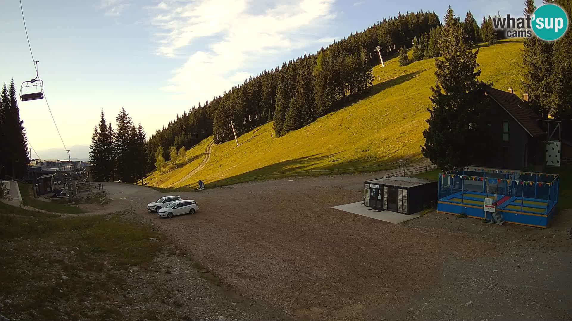 GOLTE Skigebiet webcam – Schöne Aussicht auf Medvedjak – Slowenien