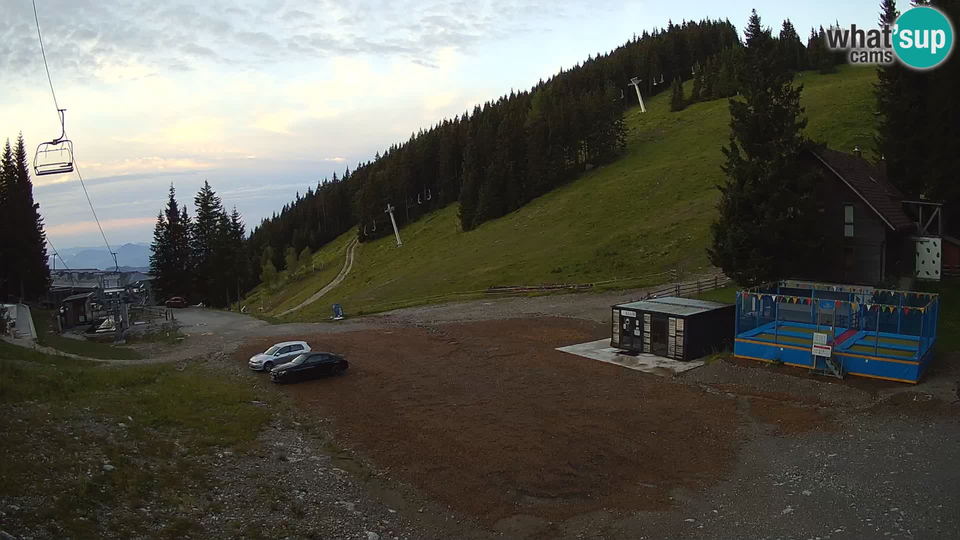Webcam en direct de la station de ski de GOLTE – vue sur Medvedjak – Slovénie
