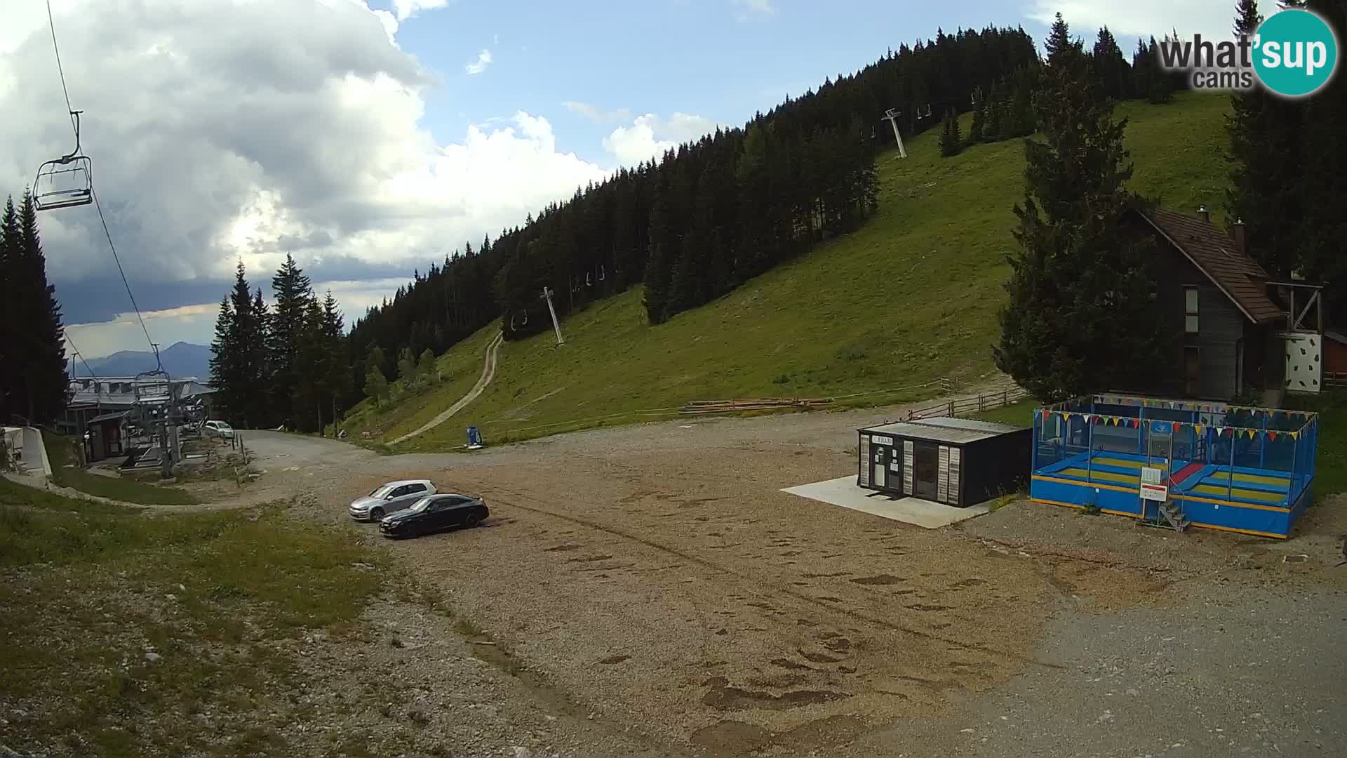 Webcam en direct de la station de ski de GOLTE – vue sur Medvedjak – Slovénie