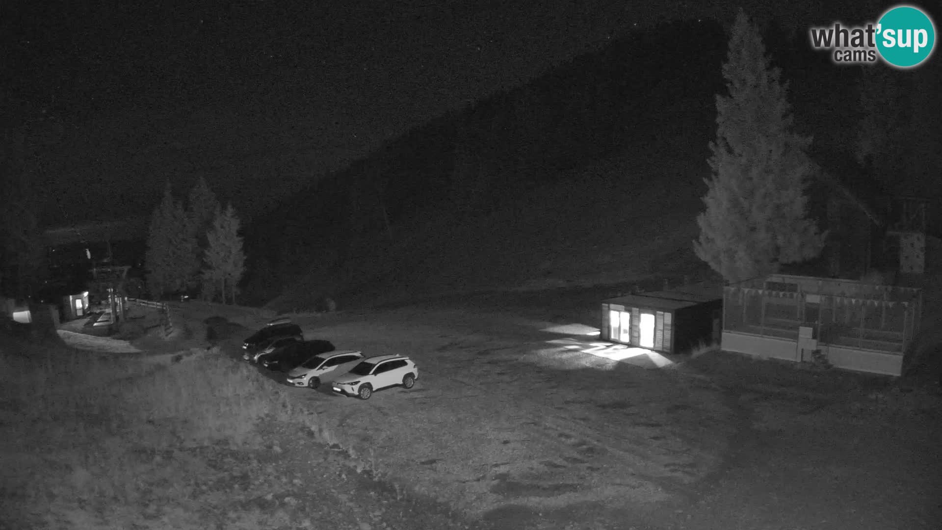Cámara web en vivo de la estación de esquí GOLTE – vista a Medvedjak – Eslovenia
