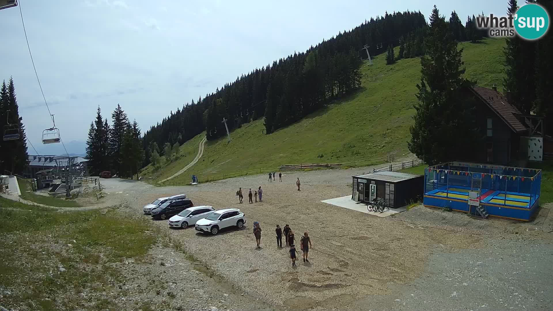 GOLTE Skigebiet webcam – Schöne Aussicht auf Medvedjak – Slowenien