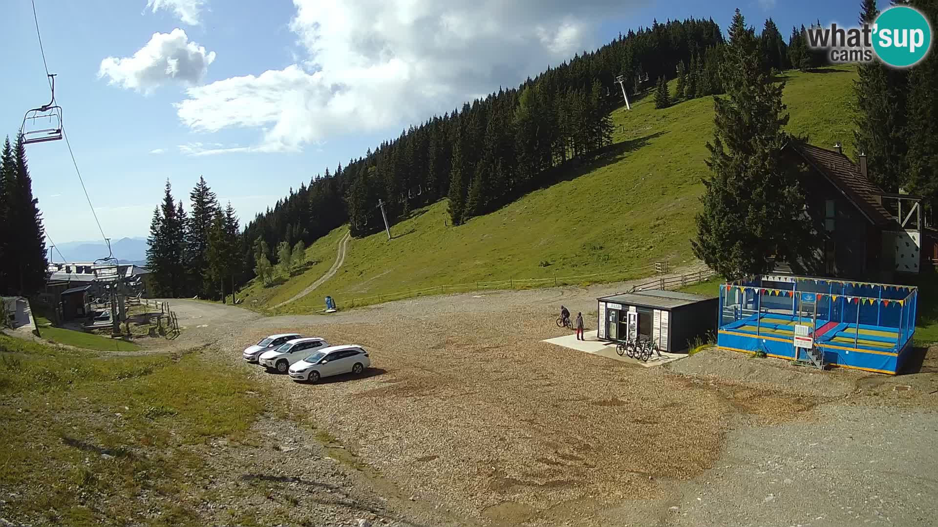 Webcam en direct de la station de ski de GOLTE – vue sur Medvedjak – Slovénie