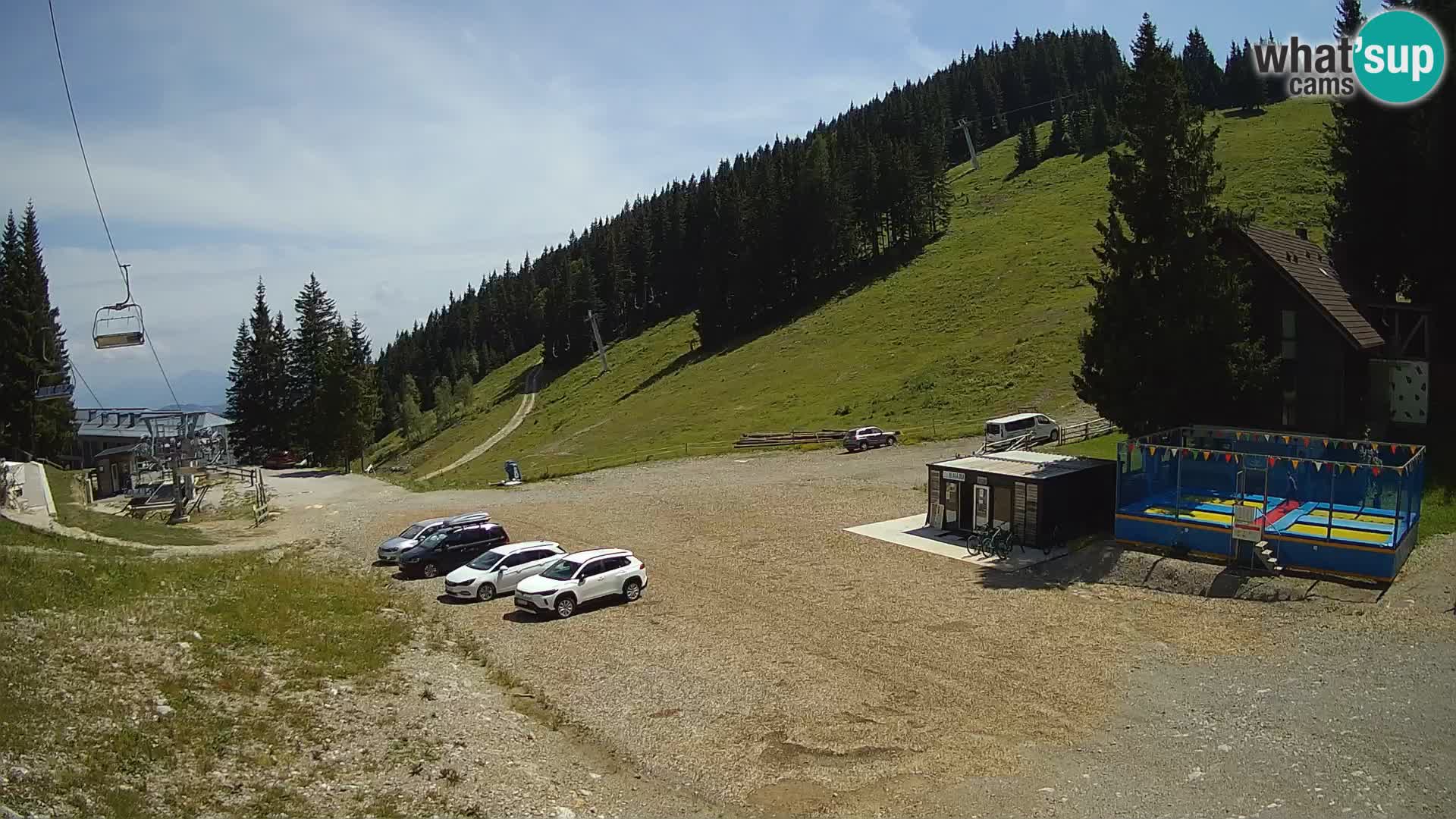 GOLTE Skigebiet webcam – Schöne Aussicht auf Medvedjak – Slowenien