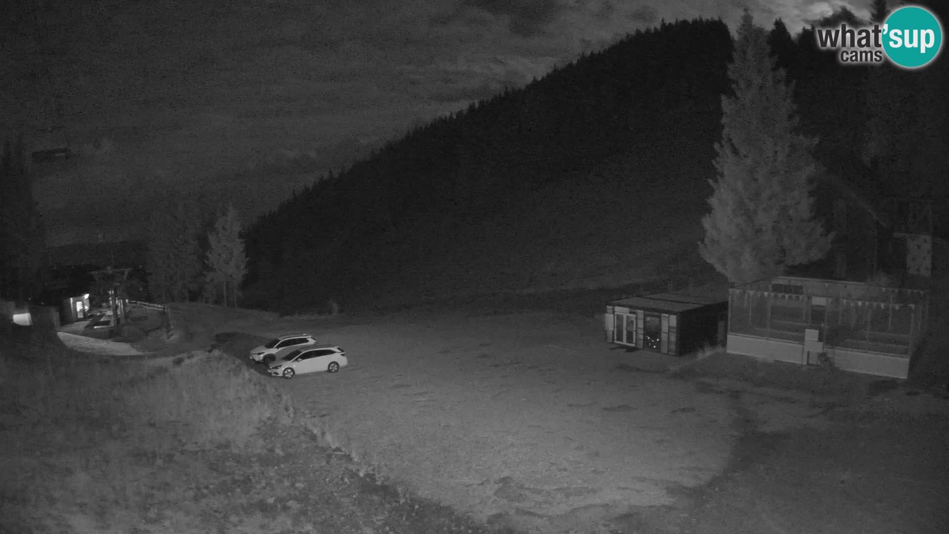 Cámara web en vivo de la estación de esquí GOLTE – vista a Medvedjak – Eslovenia